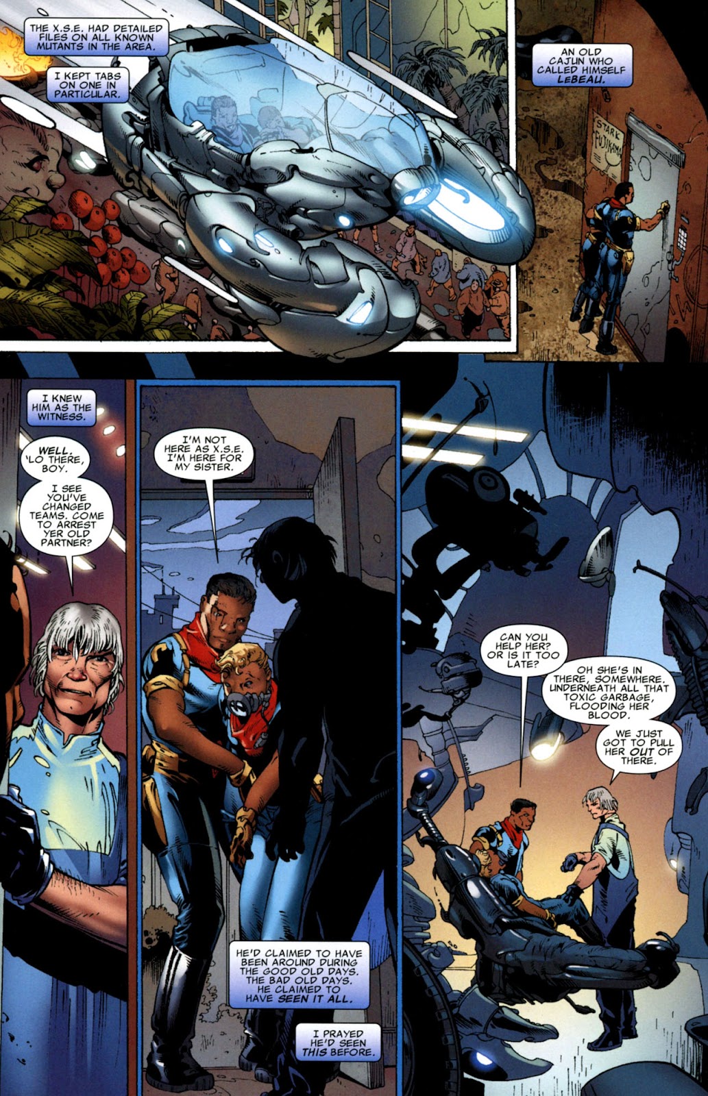 X-Men: The Times and Life of Lucas Bishop issue 2 - Page 22