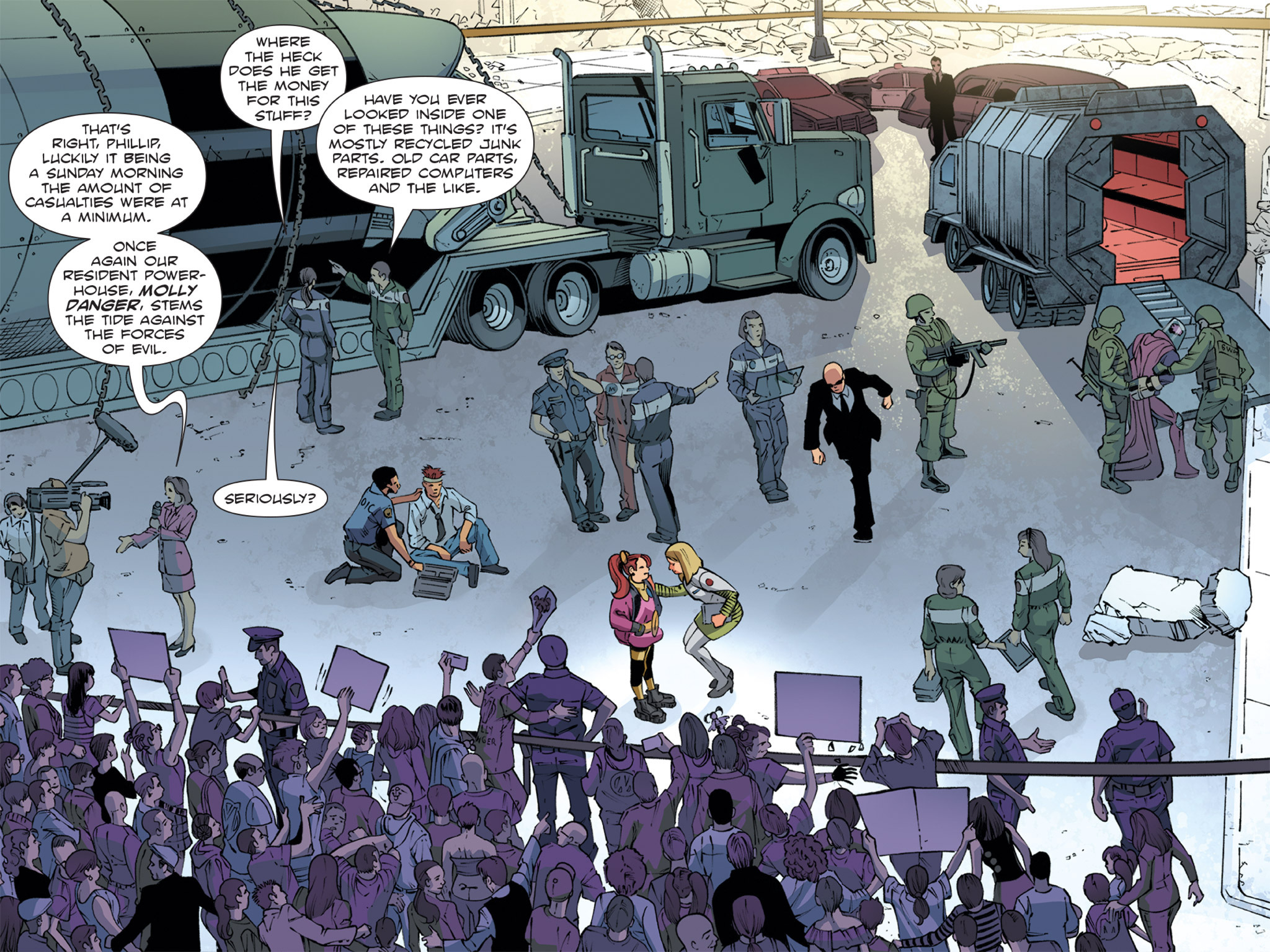 Read online Molly Danger: Digital comic -  Issue #2 - 3