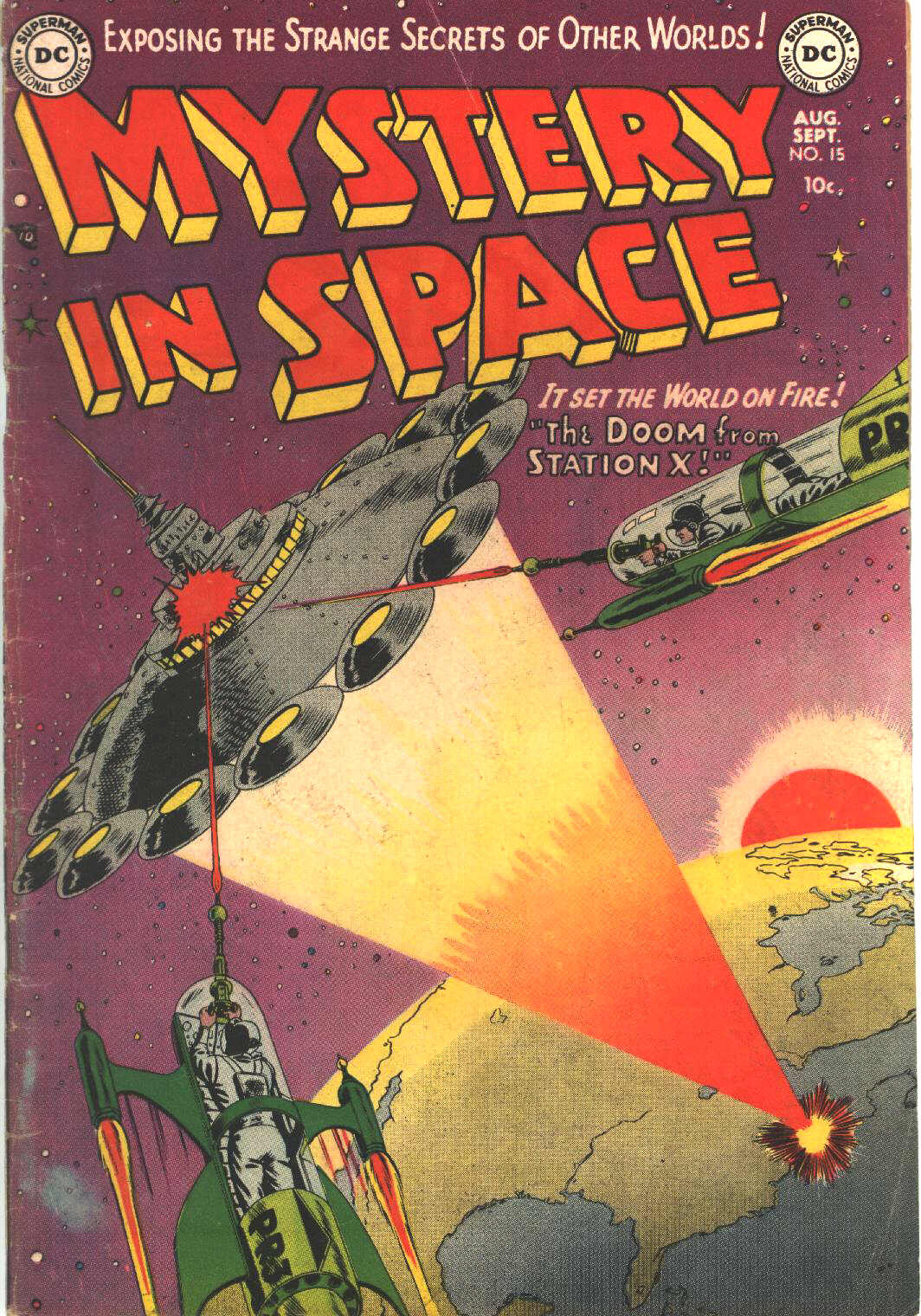 Read online Mystery in Space (1951) comic -  Issue #15 - 1