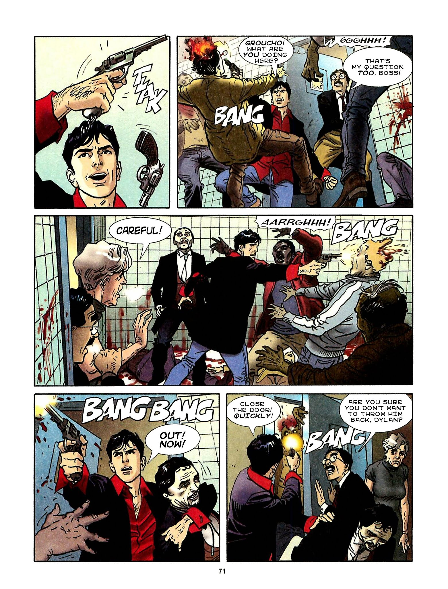 Read online Dylan Dog (1986) comic -  Issue #242 - 70