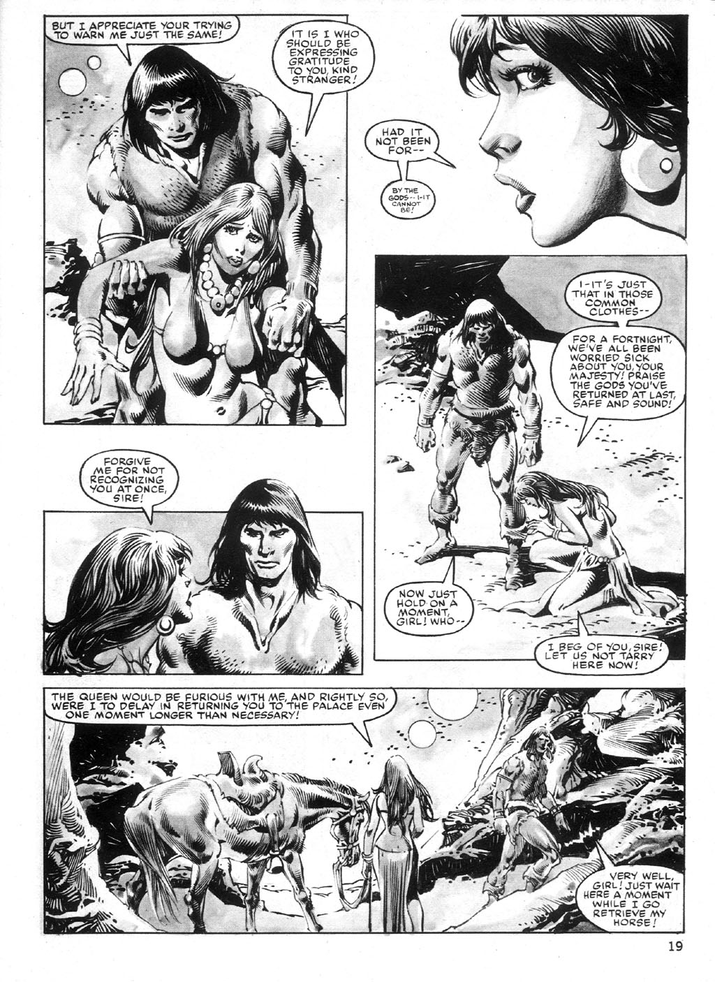 Read online The Savage Sword Of Conan comic -  Issue #93 - 19