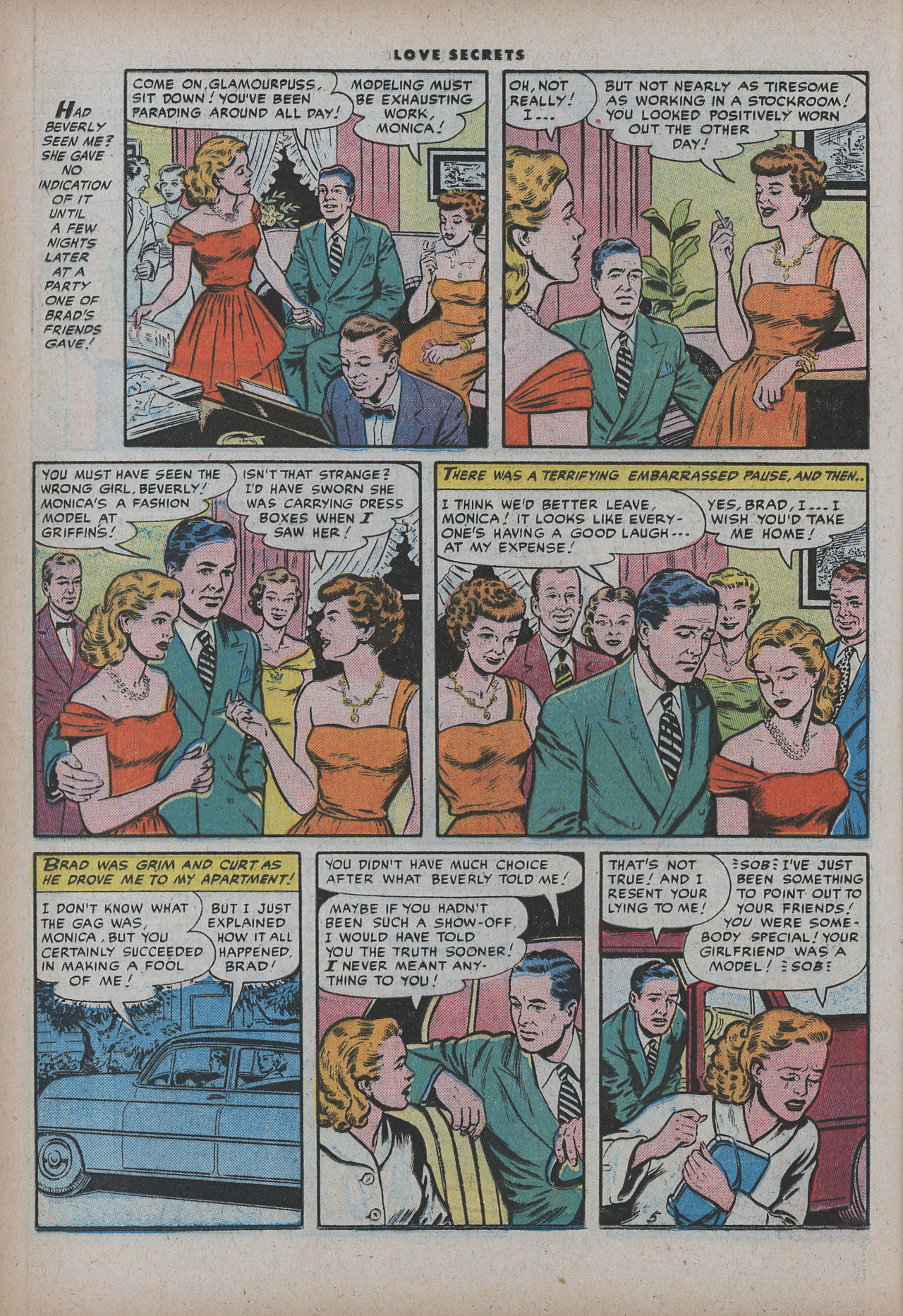 Read online Love Secrets (1953) comic -  Issue #47 - 16