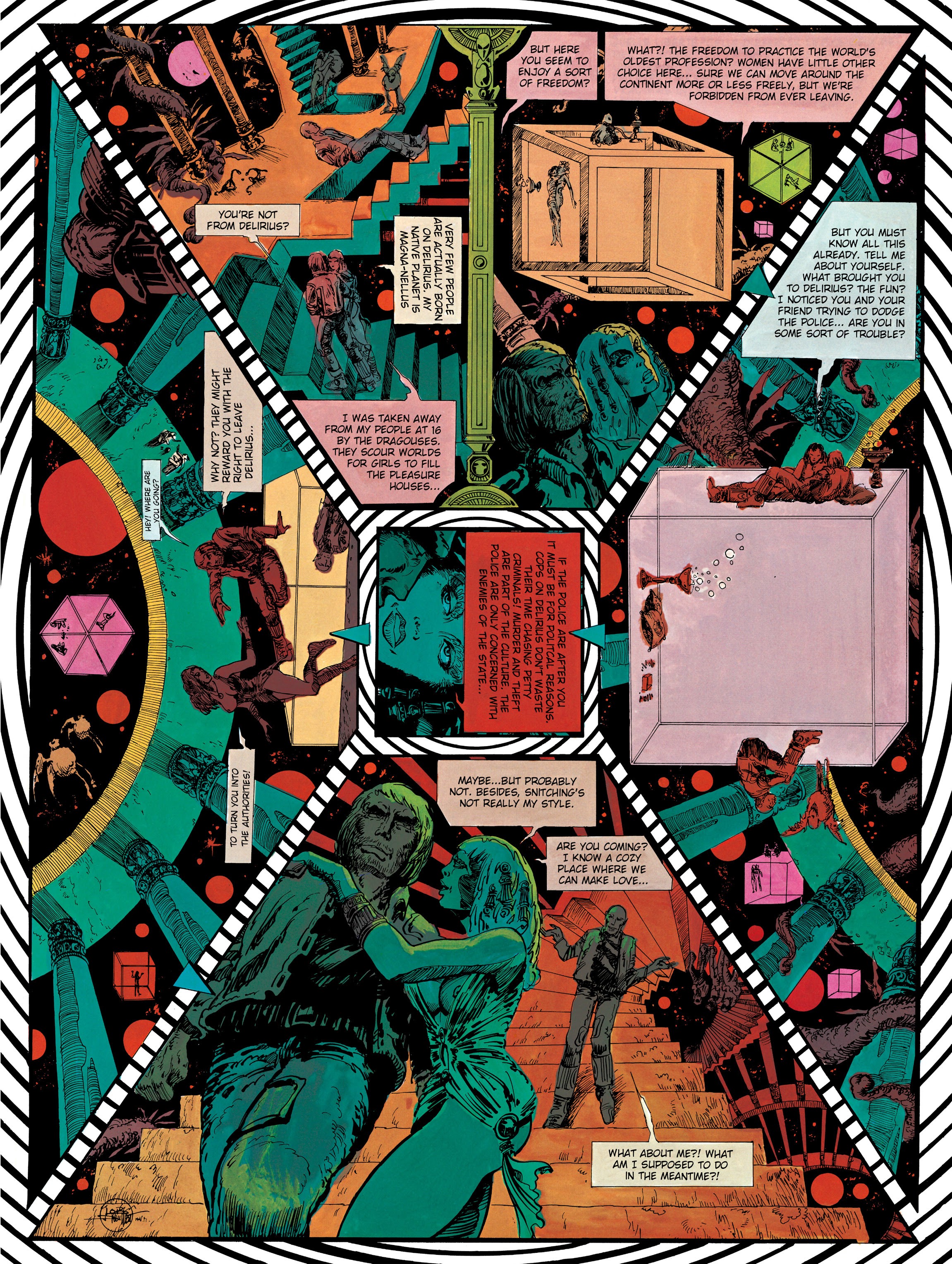 Read online Lone Sloane: Delirius comic -  Issue # Full - 34