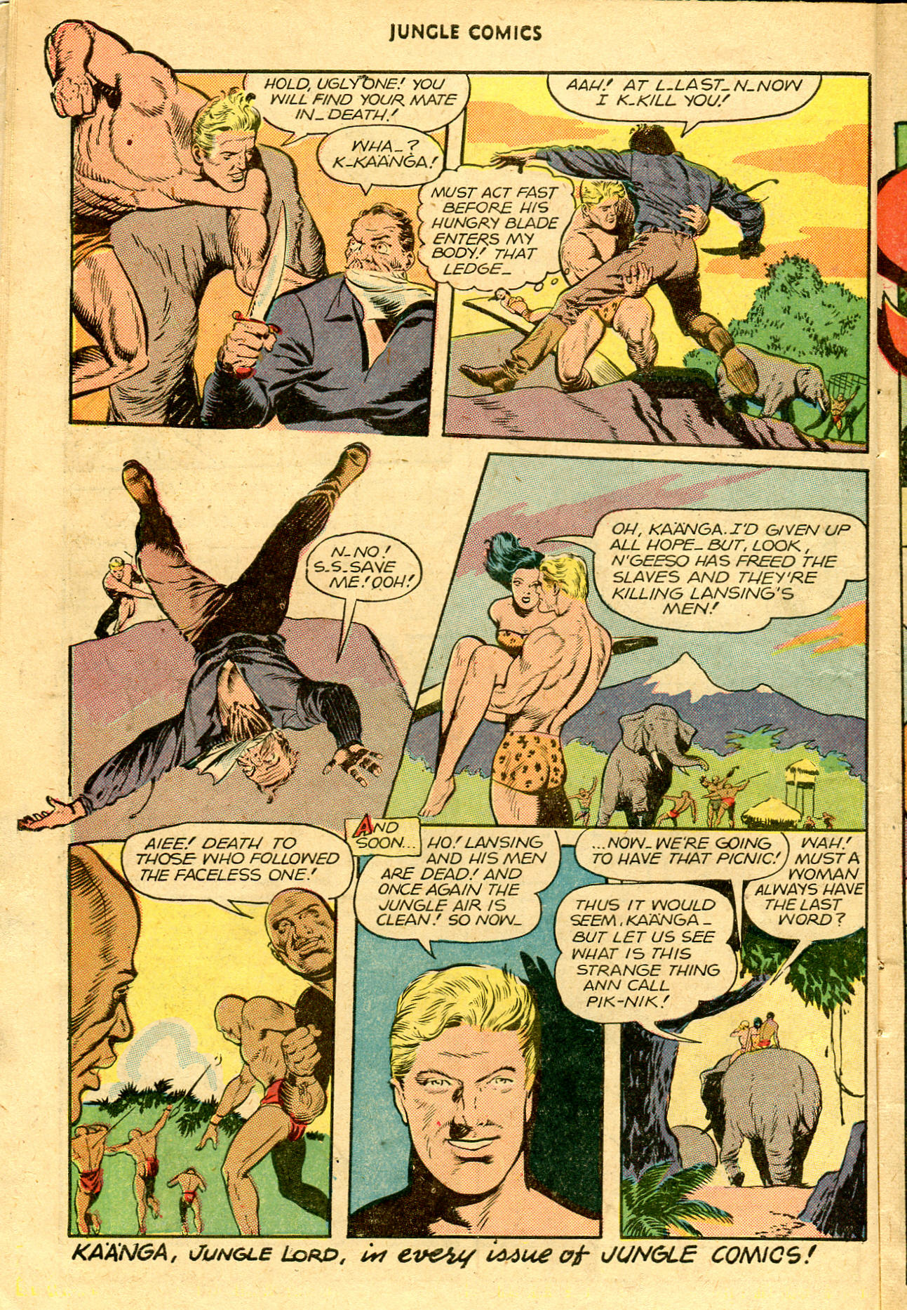 Read online Jungle Comics comic -  Issue #84 - 13