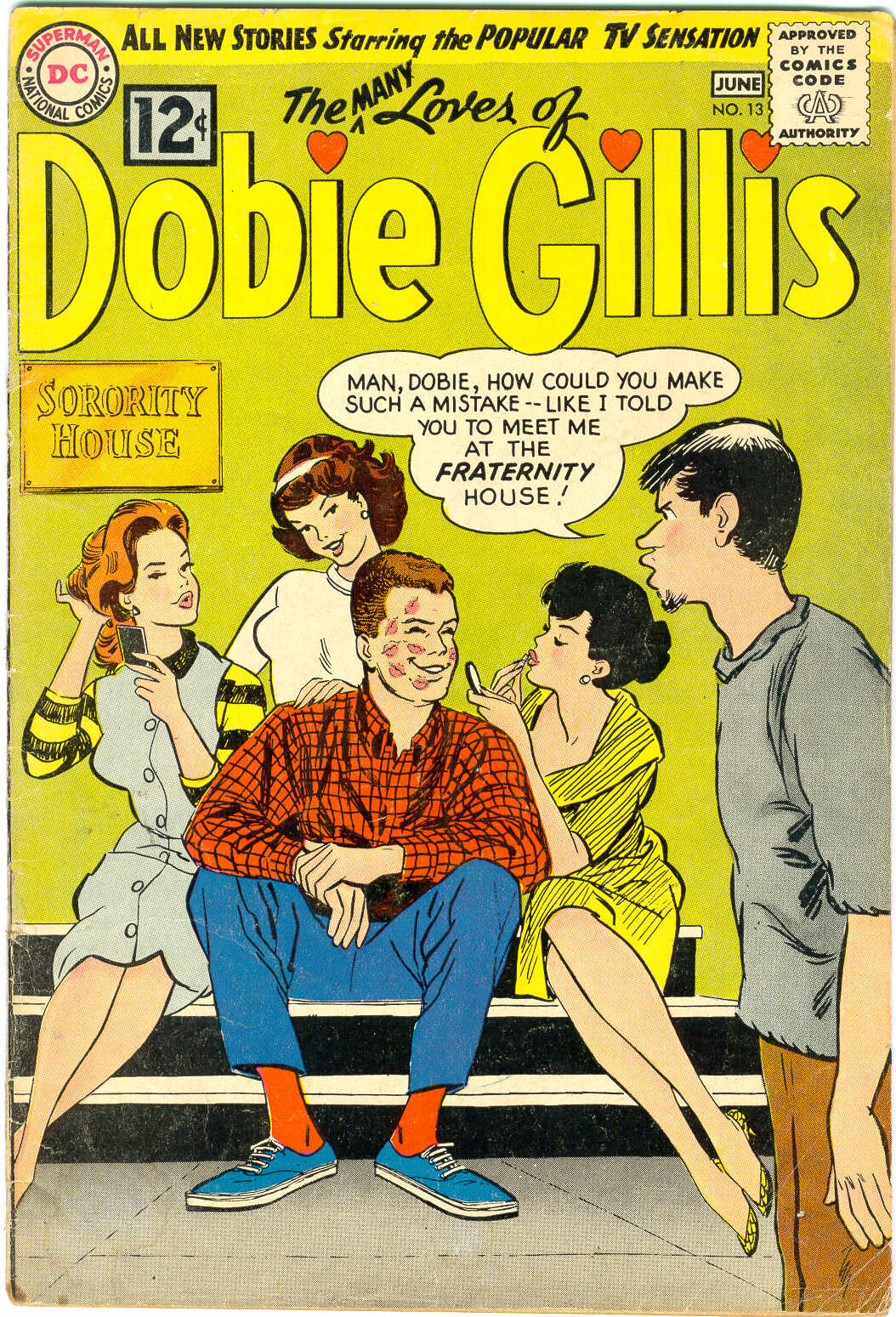 Read online Many Loves of Dobie Gillis comic -  Issue #13 - 1