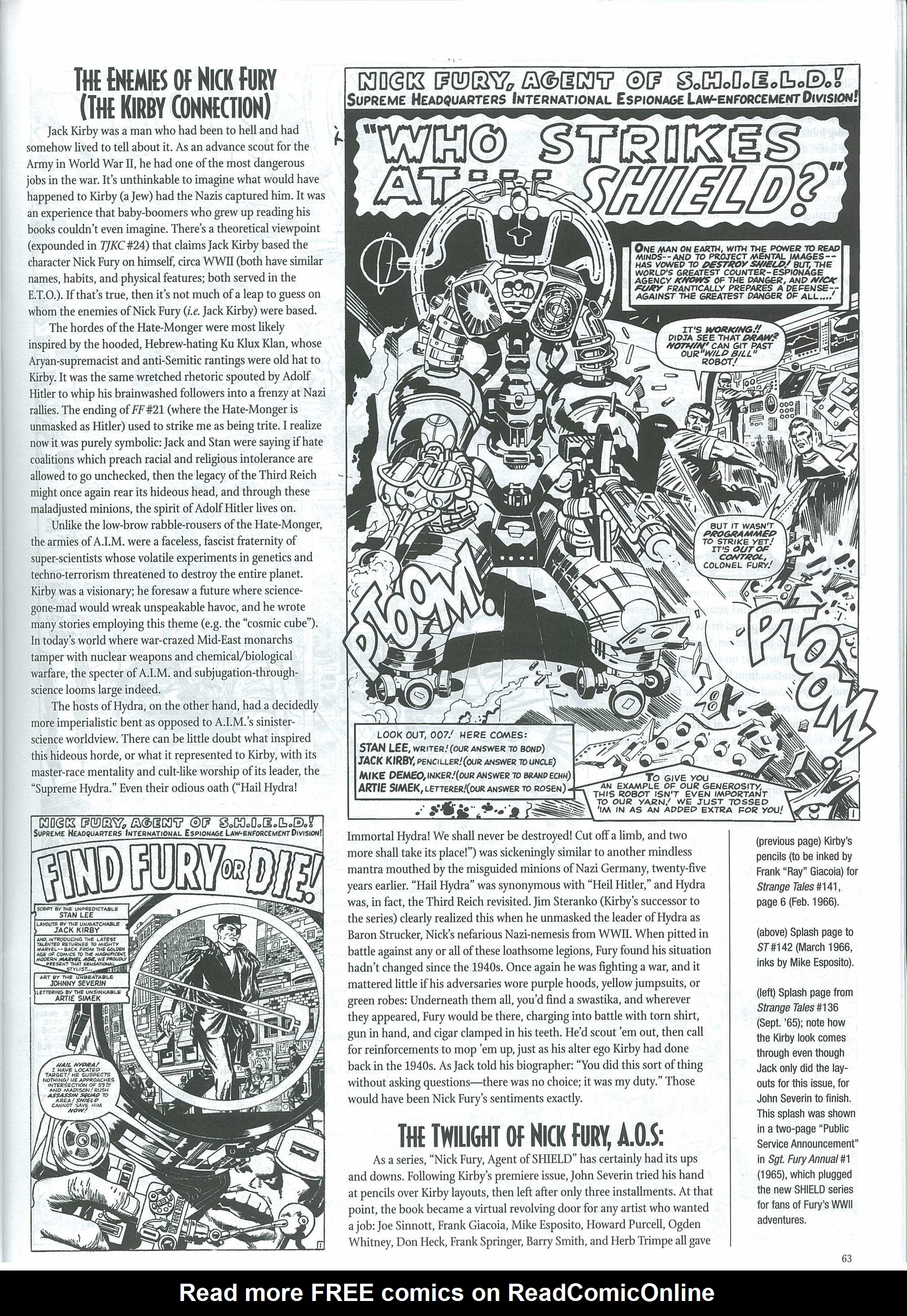 Read online The Jack Kirby Collector comic -  Issue #34 - 66