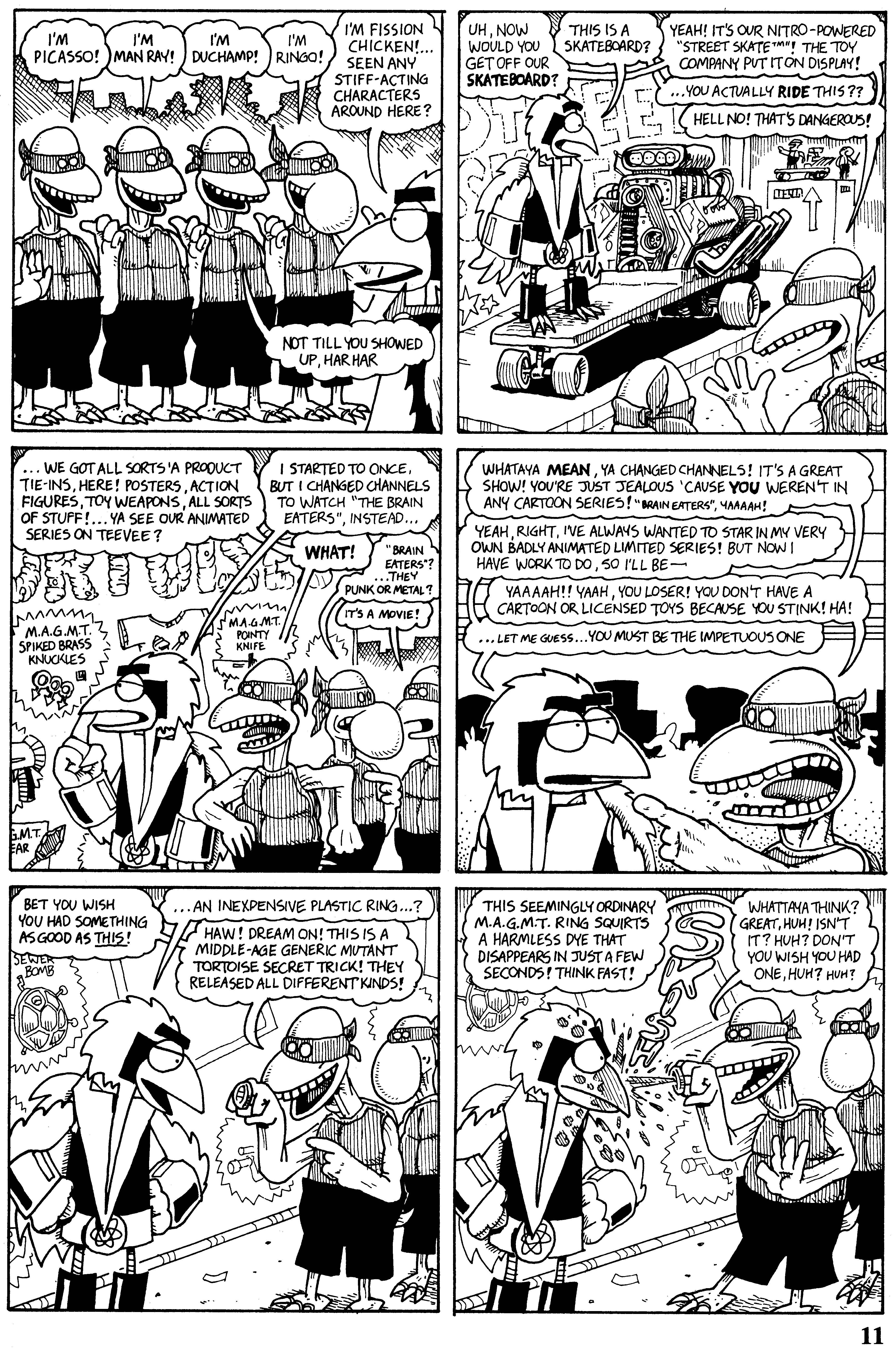 Read online Critters comic -  Issue #39 - 13