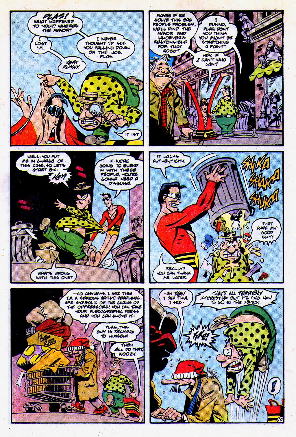 Read online Plastic Man (1988) comic -  Issue #4 - 11