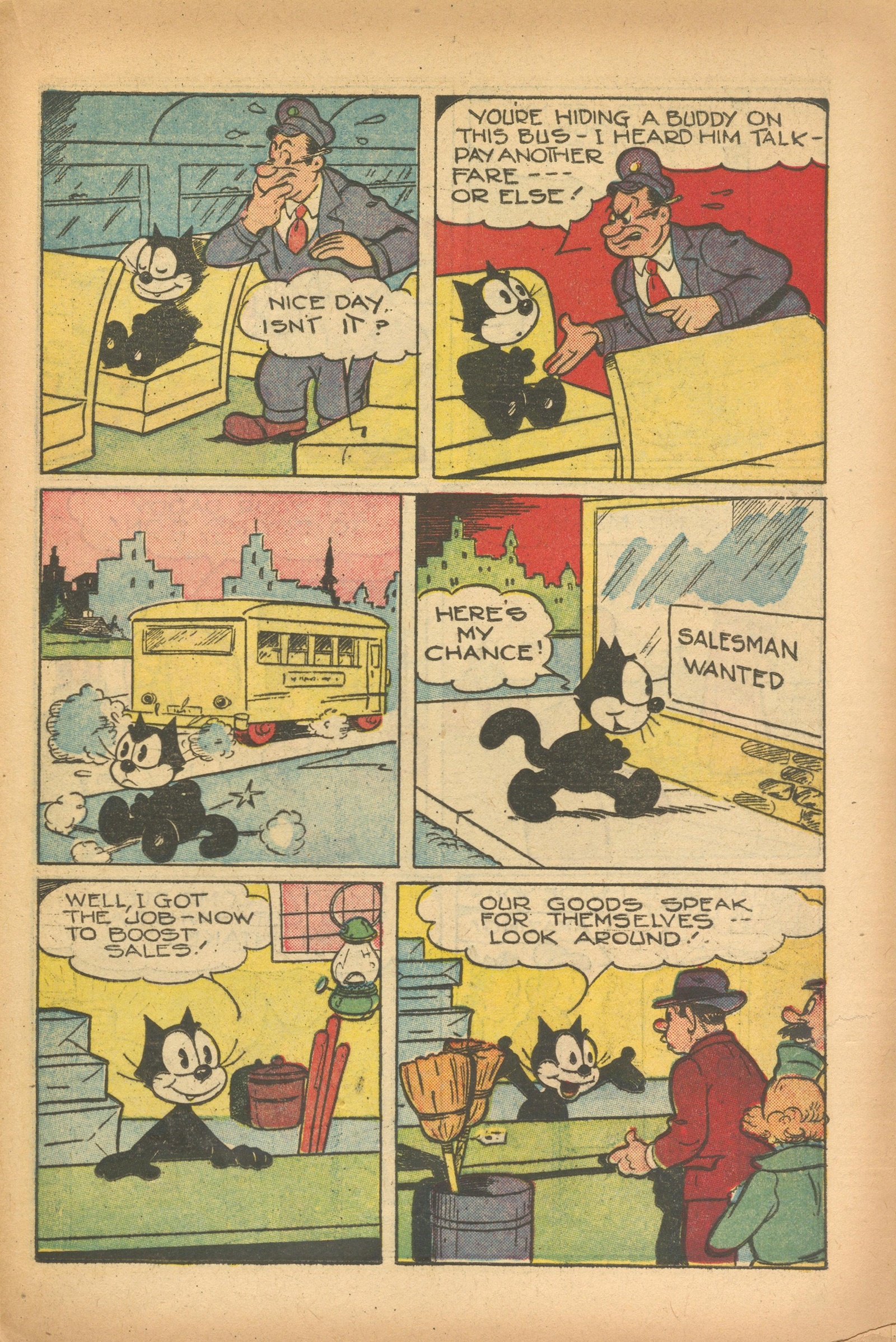 Read online Felix the Cat (1951) comic -  Issue #22 - 23