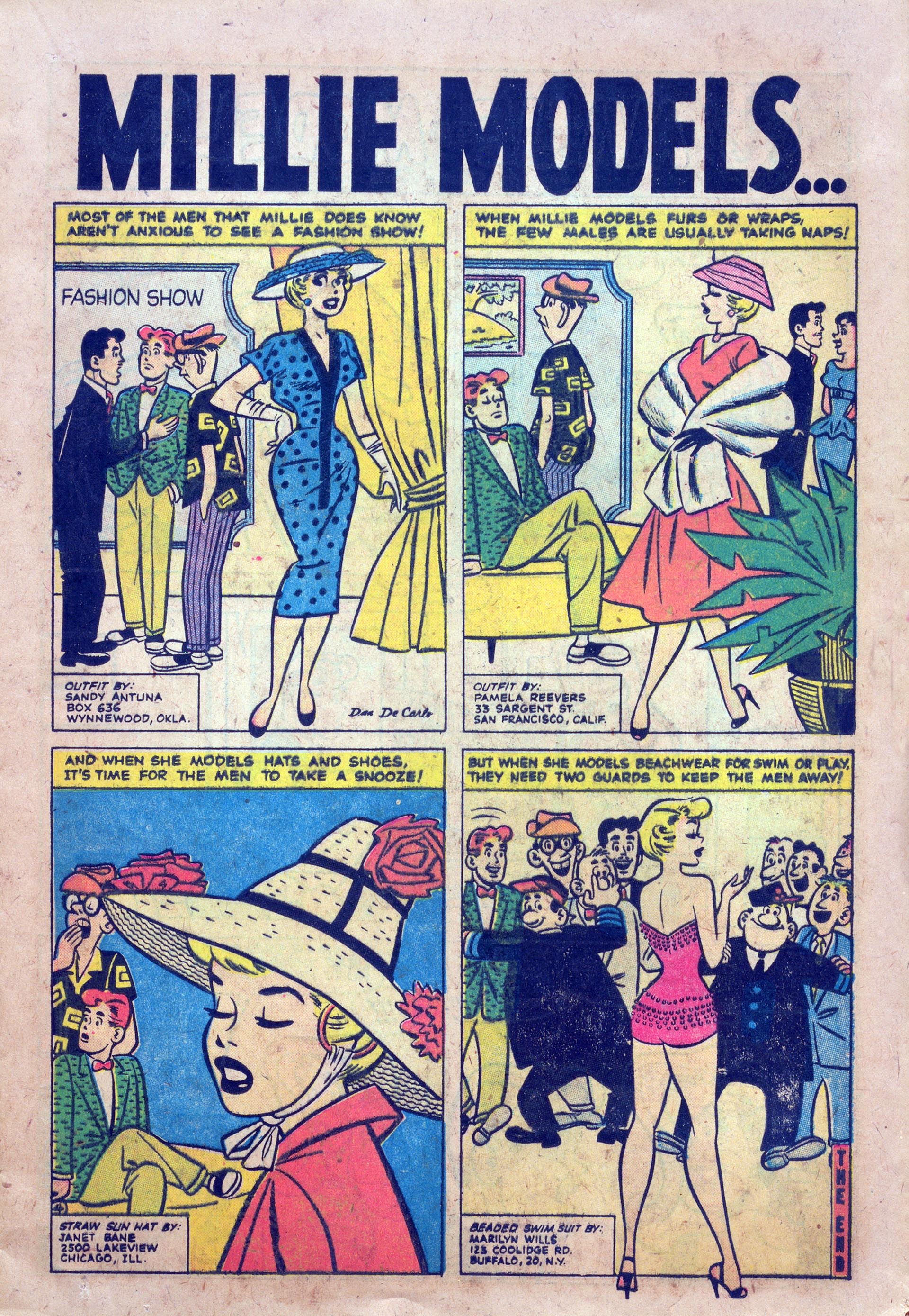 Read online Millie the Model comic -  Issue #71 - 13