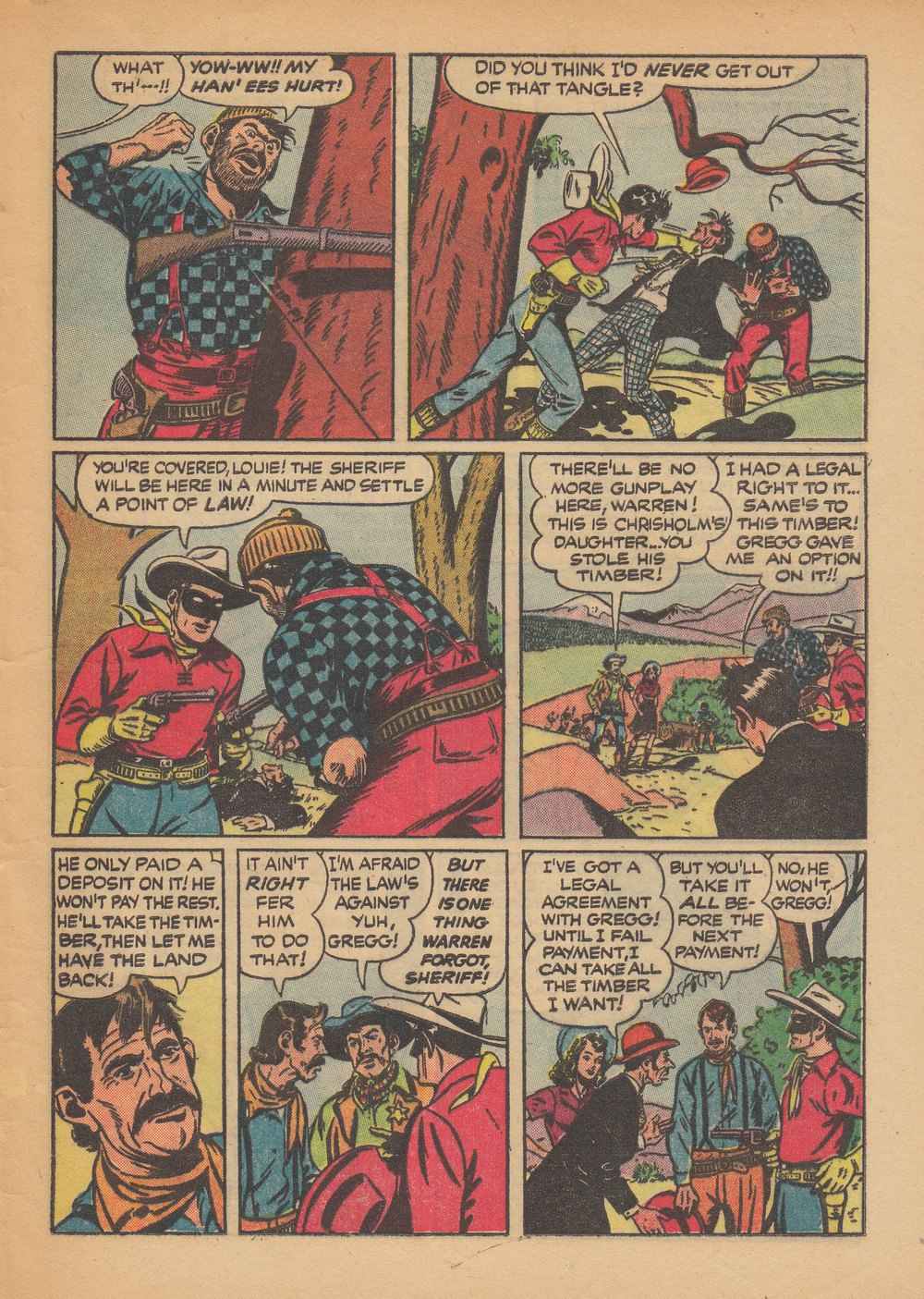 Read online The Lone Ranger (1948) comic -  Issue #33 - 37