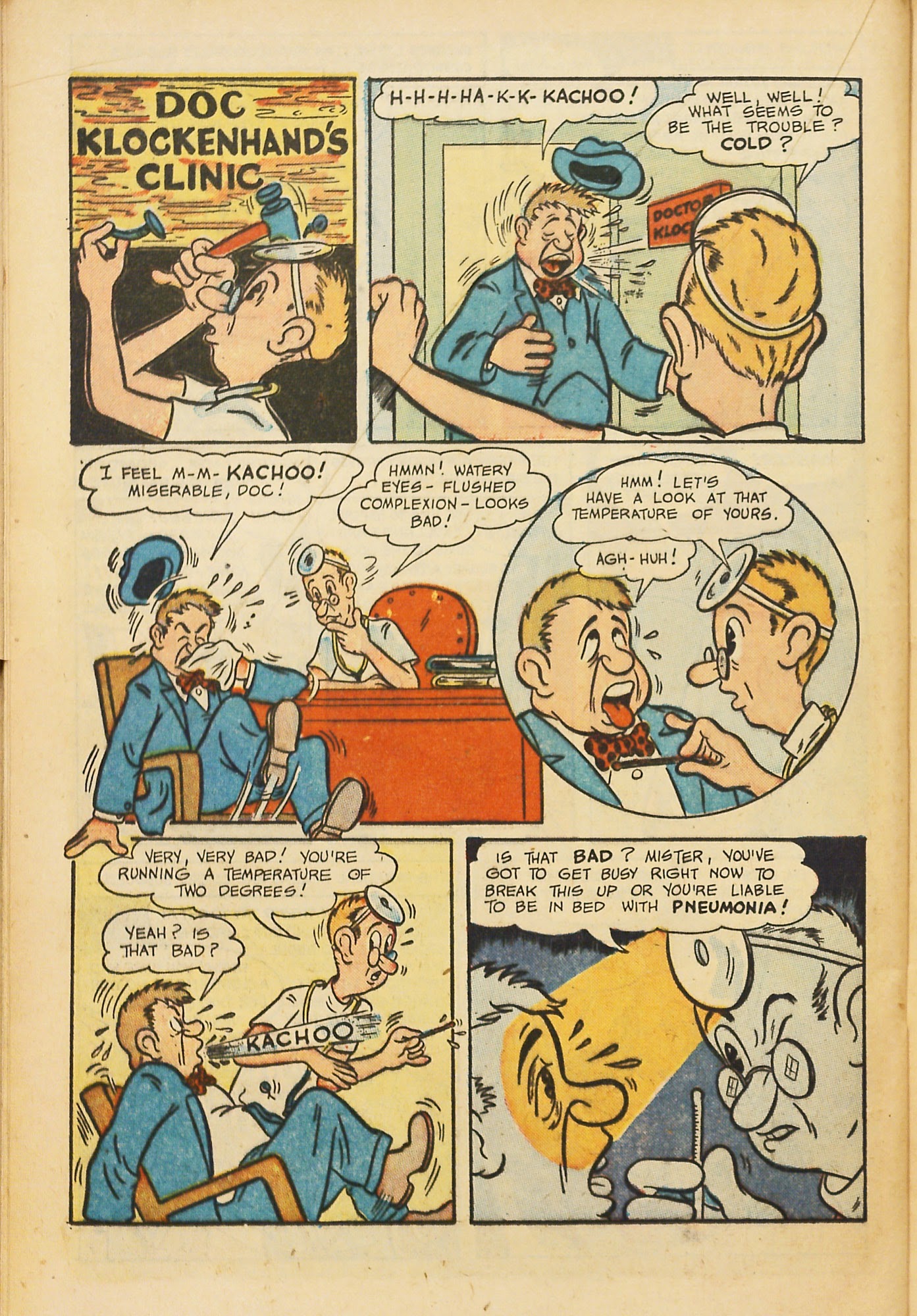 Read online Super-Mystery Comics comic -  Issue #38 - 32