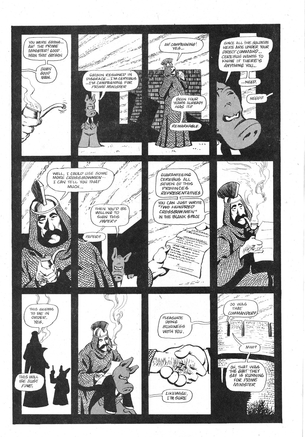 Read online Cerebus comic -  Issue #42 - 16
