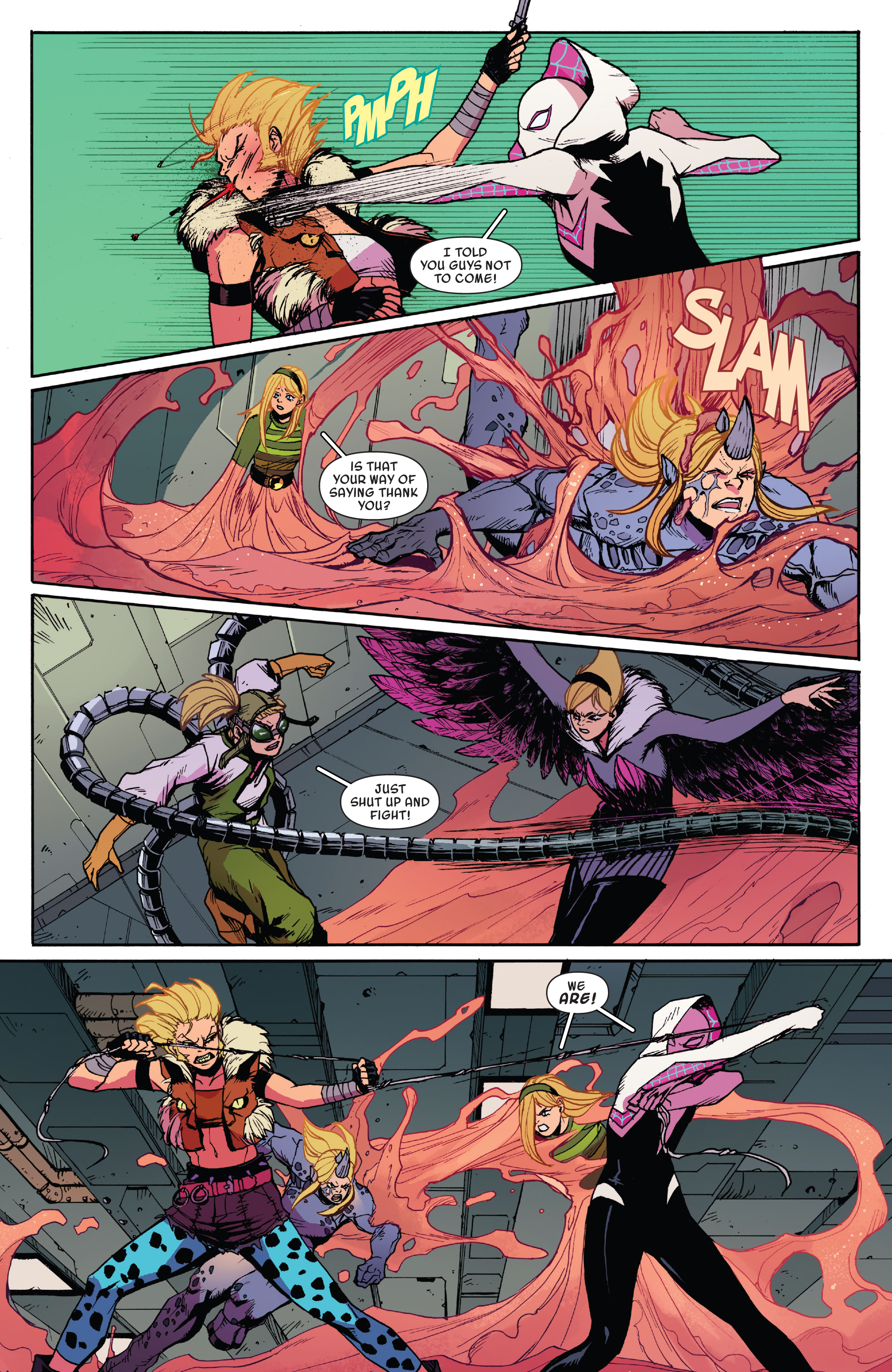 Read online Spider-Gwen: Shadow Clones comic -  Issue #3 - 18
