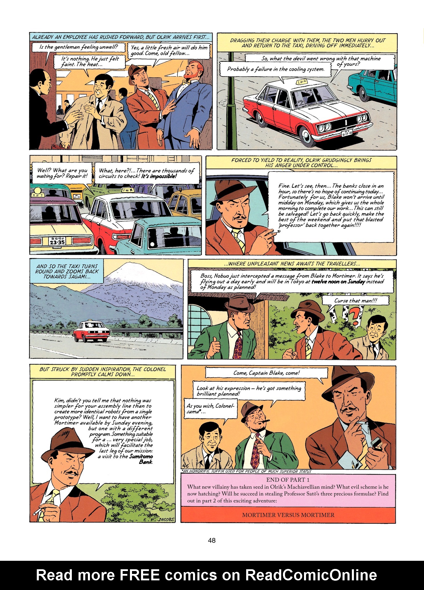 Read online Blake & Mortimer comic -  Issue #22 - 48