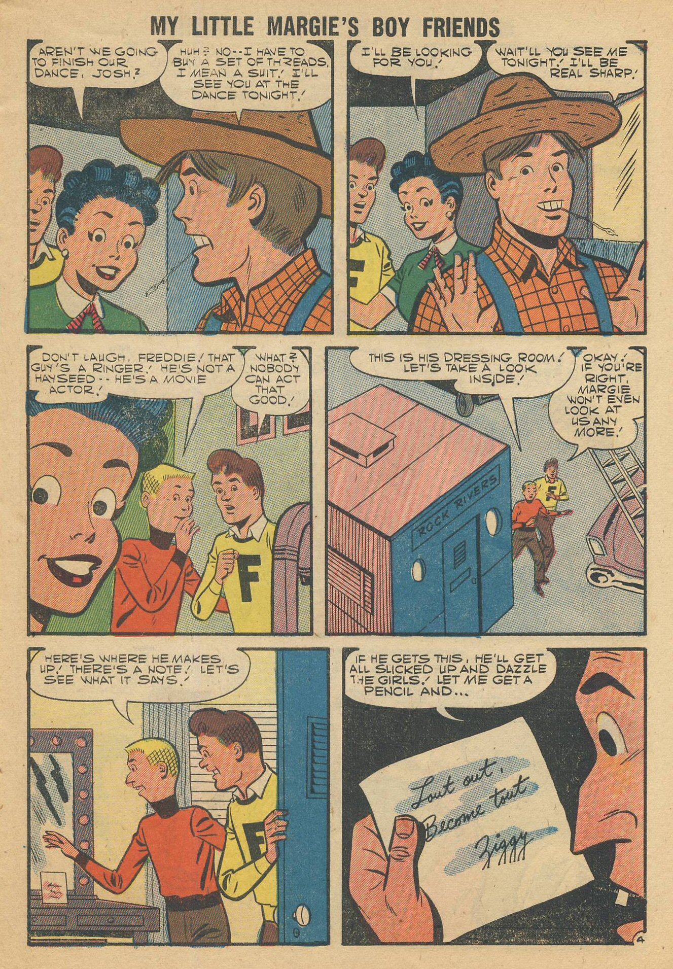 Read online My Little Margie's Boy Friends comic -  Issue #8 - 27