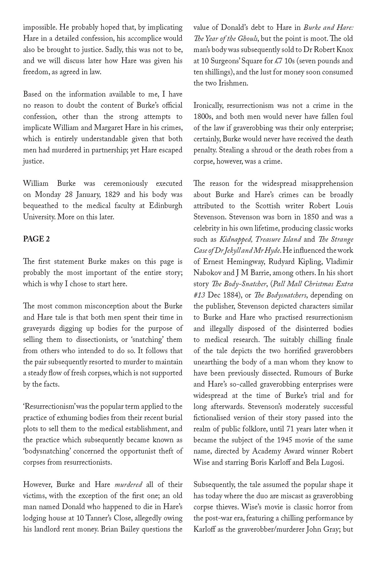 Read online Burke & Hare: The Graphic Novel comic -  Issue # TPB - 72