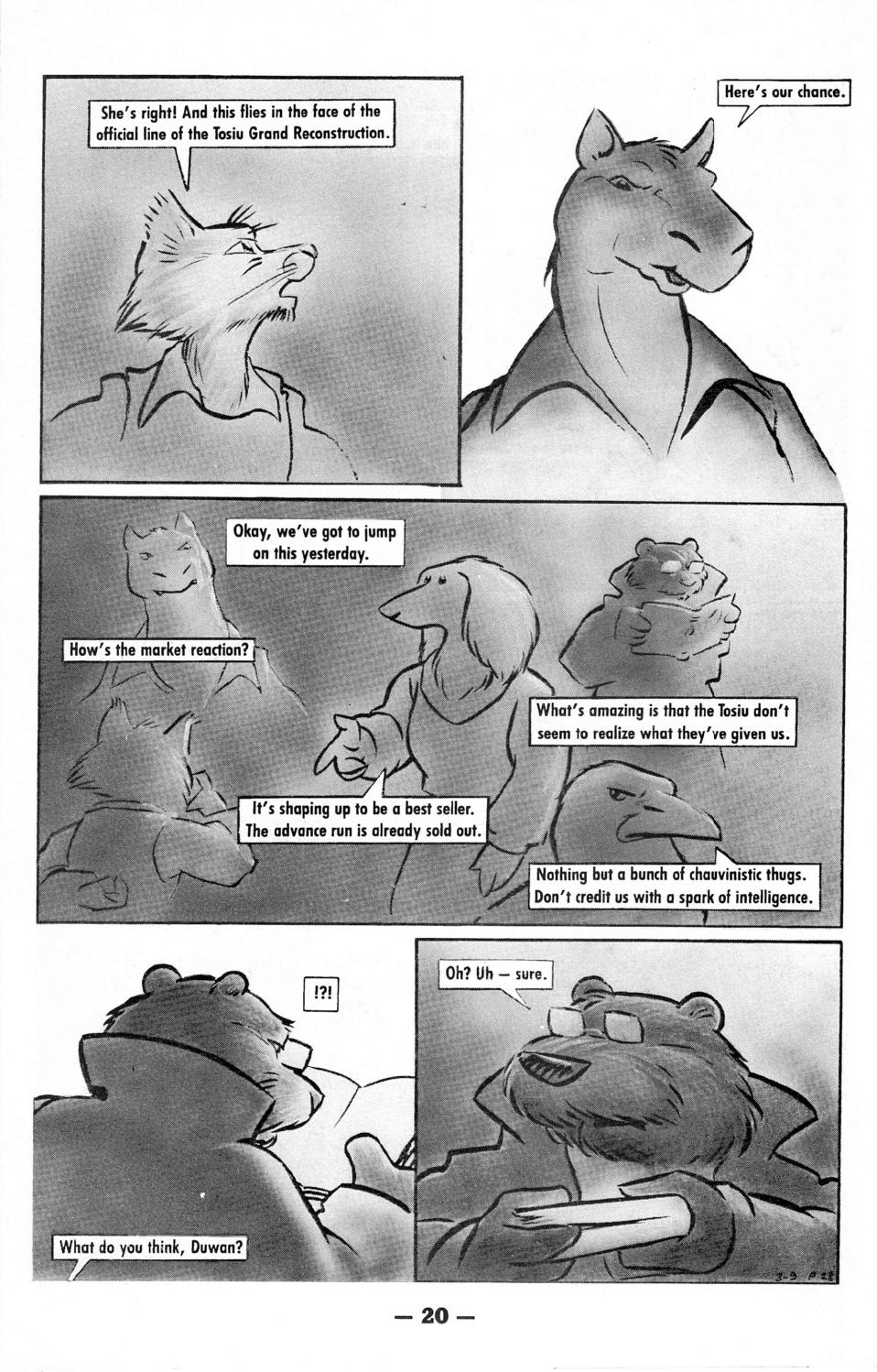 Read online Critters comic -  Issue #3 - 22