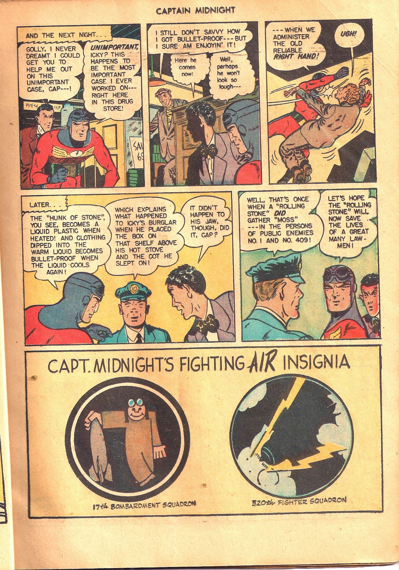 Read online Captain Midnight (1942) comic -  Issue #45 - 23