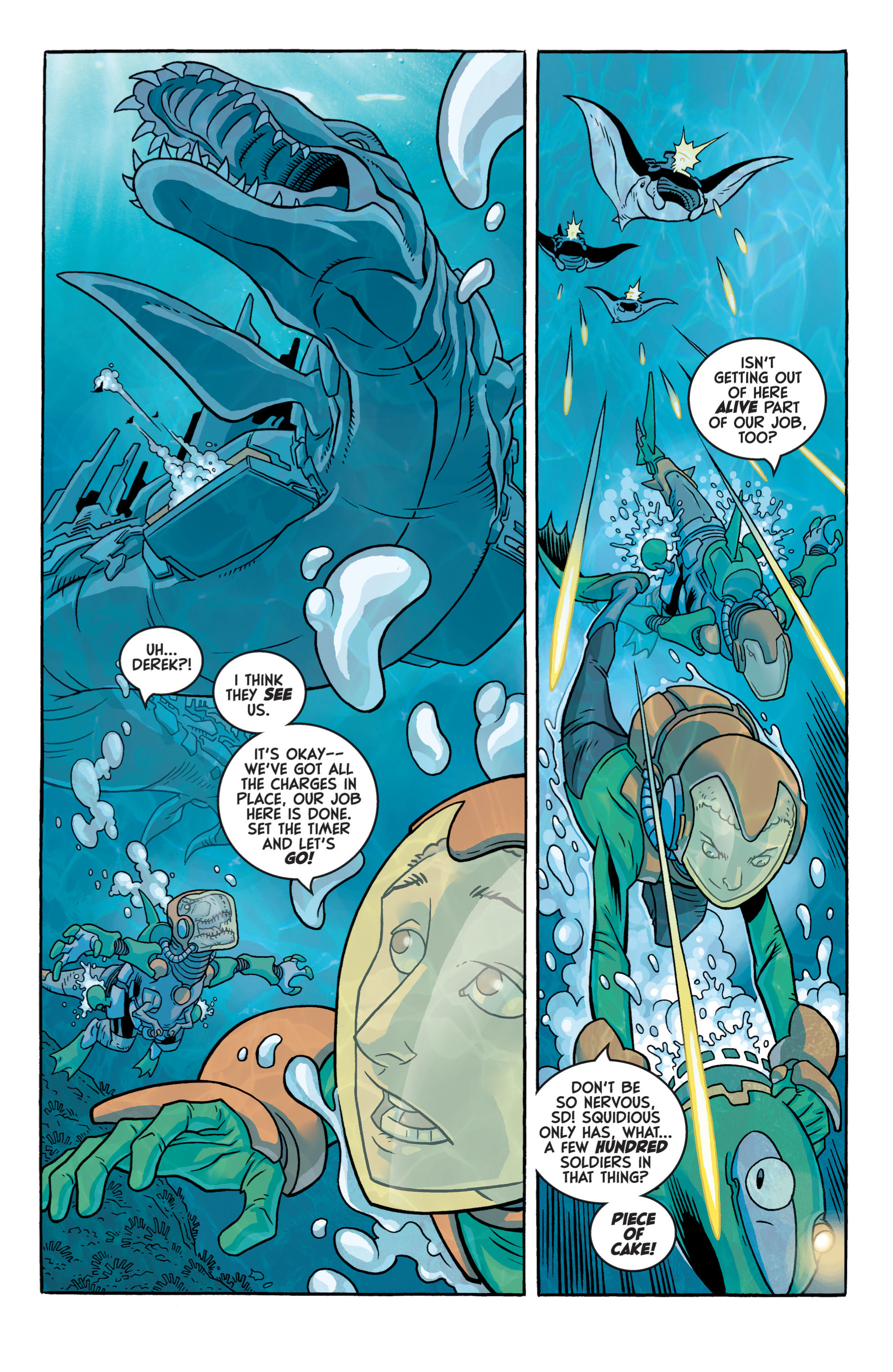 Read online Super Dinosaur (2011) comic -  Issue #6 - 3