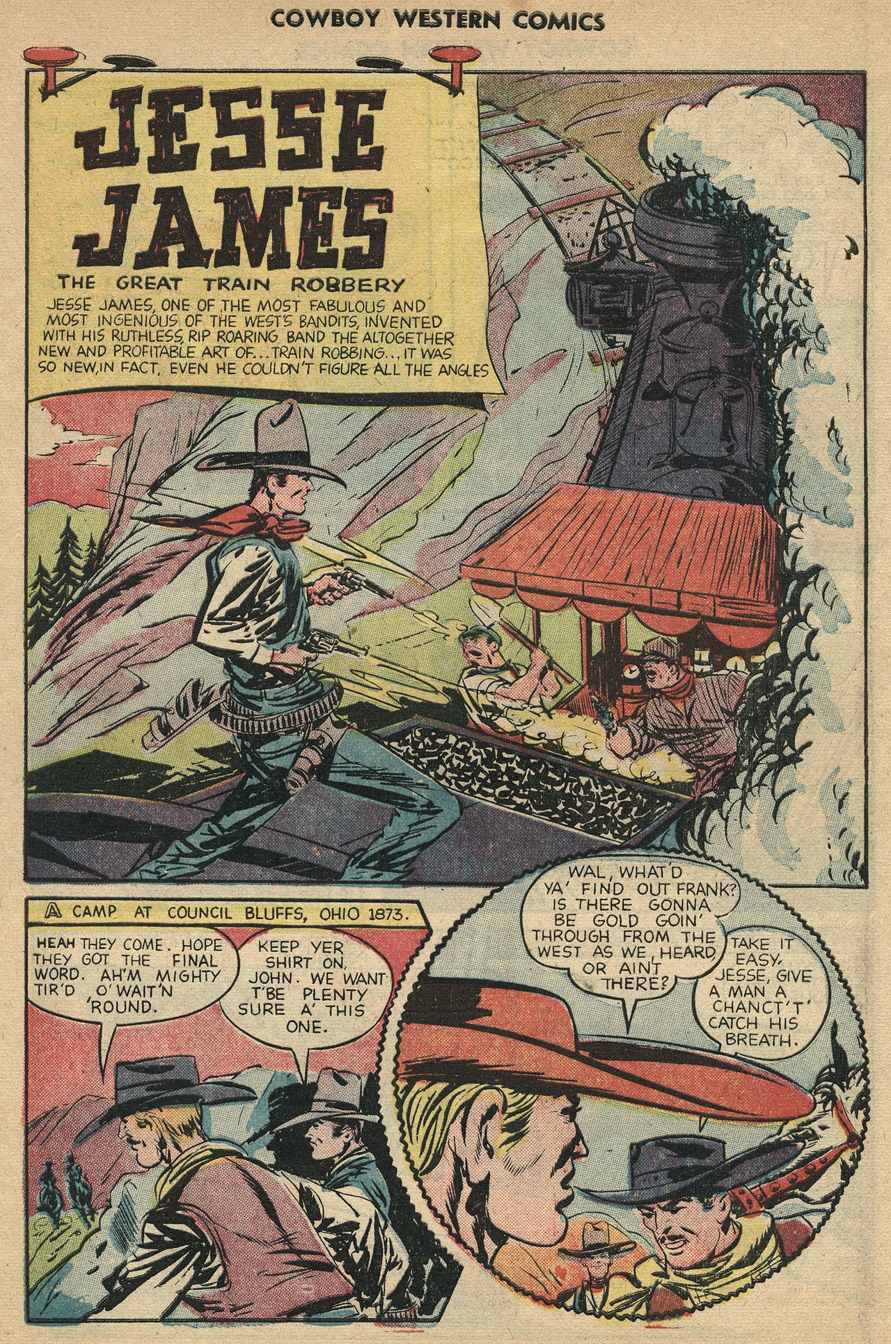 Read online Cowboy Western Comics (1948) comic -  Issue #34 - 31