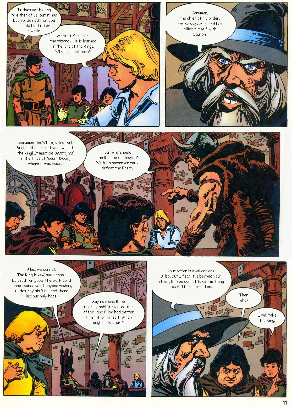 Read online El Señor de los Anillos comic -  Issue #2 - 8