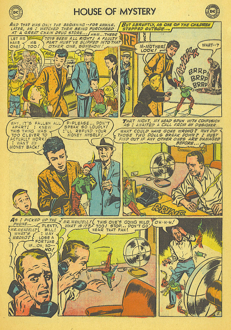 Read online House of Mystery (1951) comic -  Issue #42 - 31