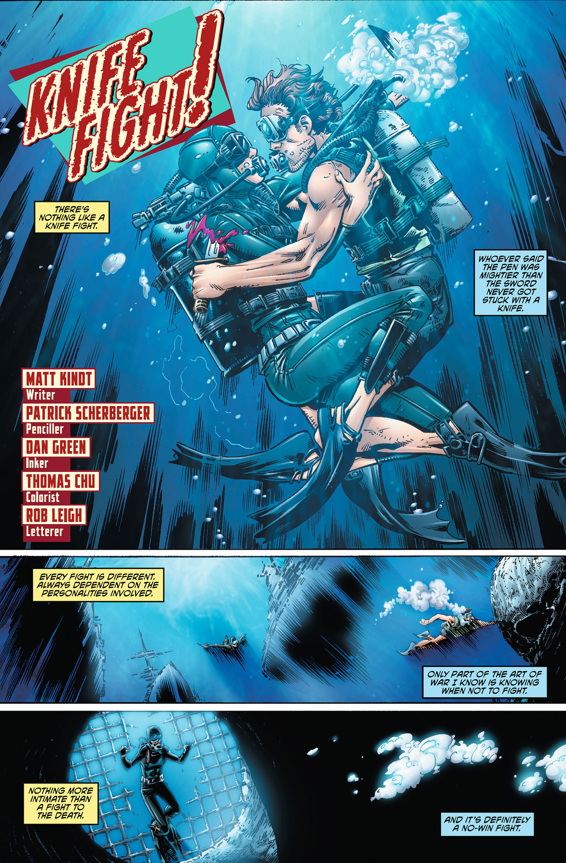 Read online Men of War (2011) comic -  Issue #5 - 22