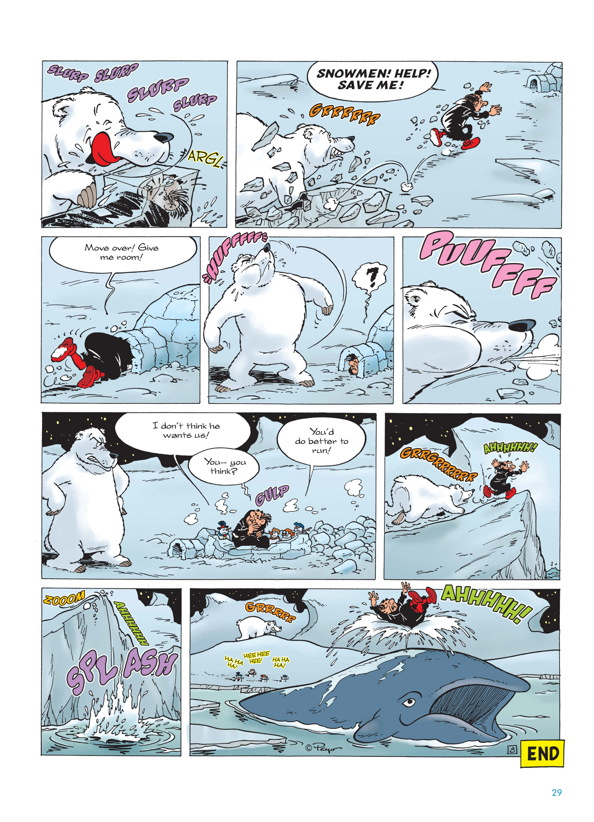 Read online The Smurfs Christmas comic -  Issue # Full - 29