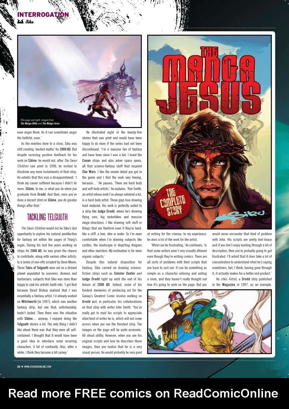 Read online Judge Dredd Megazine (Vol. 5) comic -  Issue #299 - 20