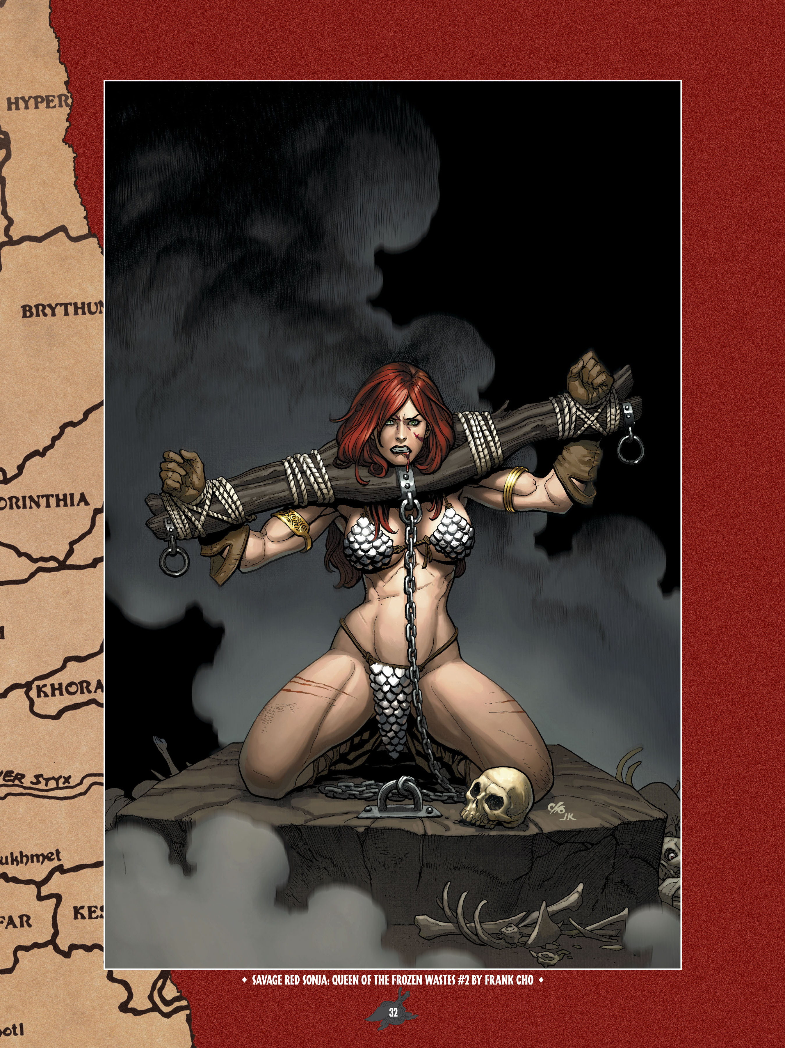 Read online The Art of Red Sonja comic -  Issue # TPB 1 (Part 1) - 31