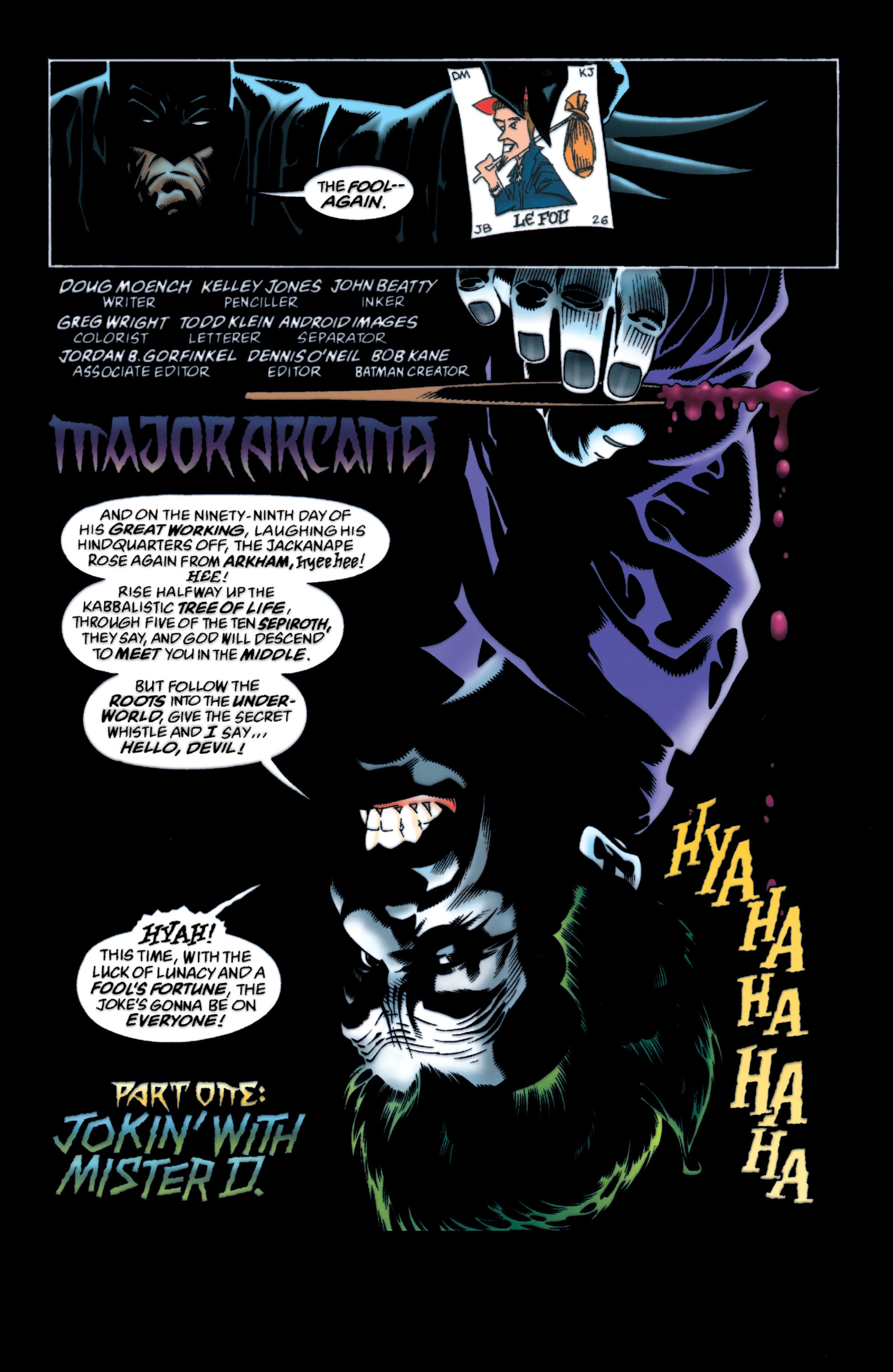 Read online Batman (1940) comic -  Issue #544 - 2