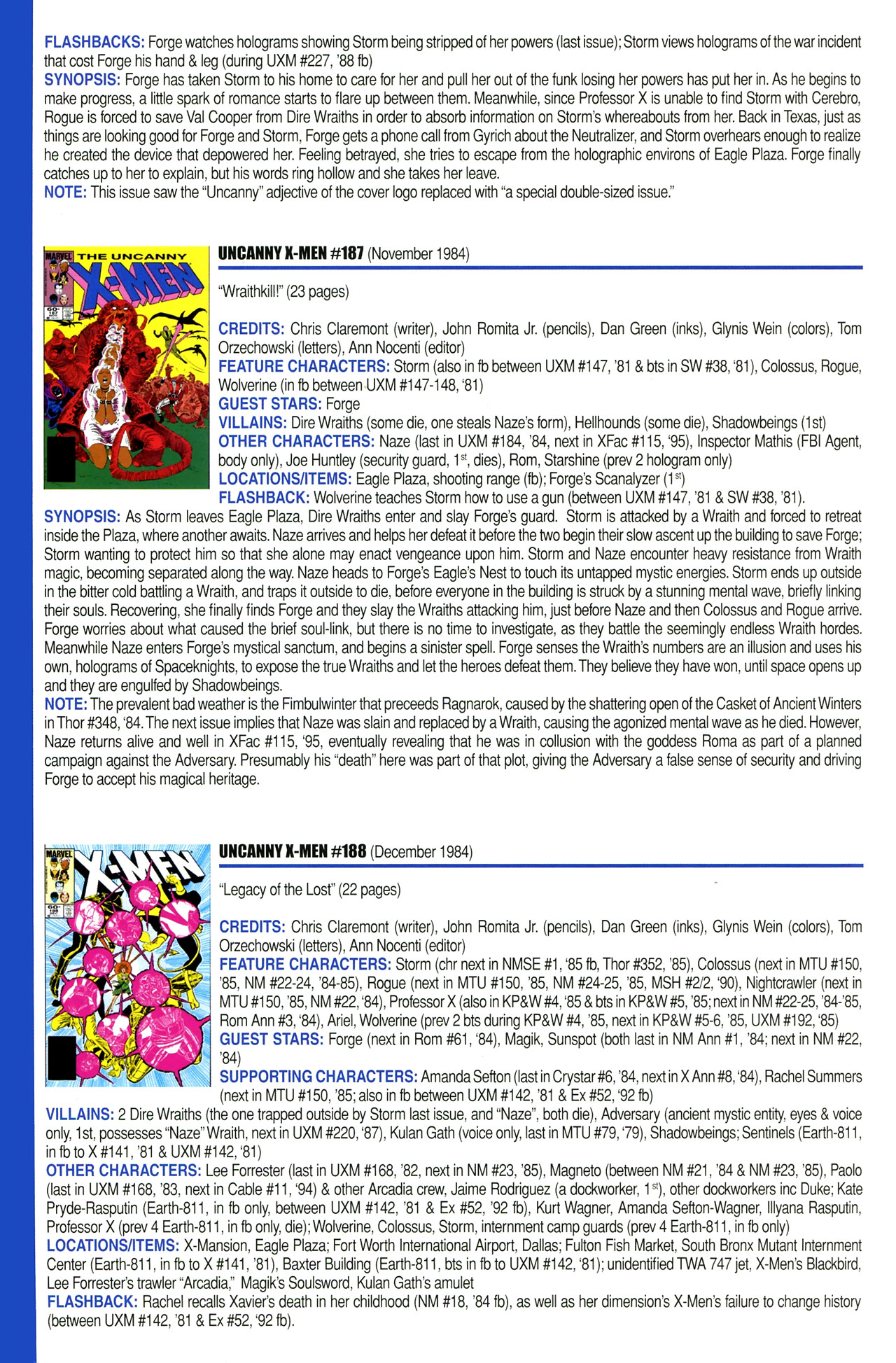 Read online Official Index to the Marvel Universe comic -  Issue #4 - 64