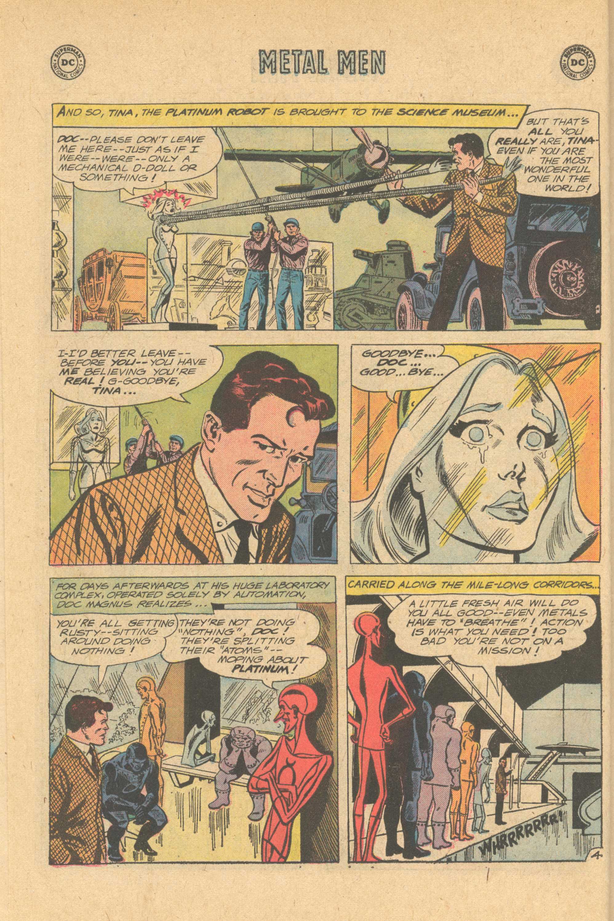 Read online Metal Men (1963) comic -  Issue #44 - 6