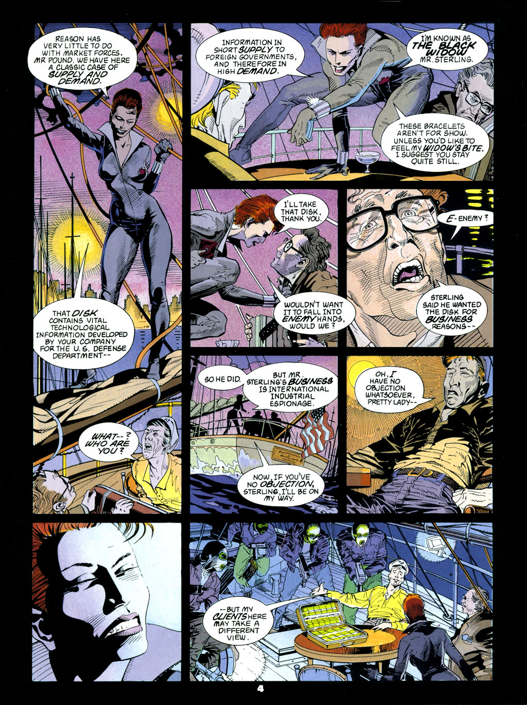 Read online Marvel Graphic Novel comic -  Issue #61 - Black Widow - The Coldest War - 5