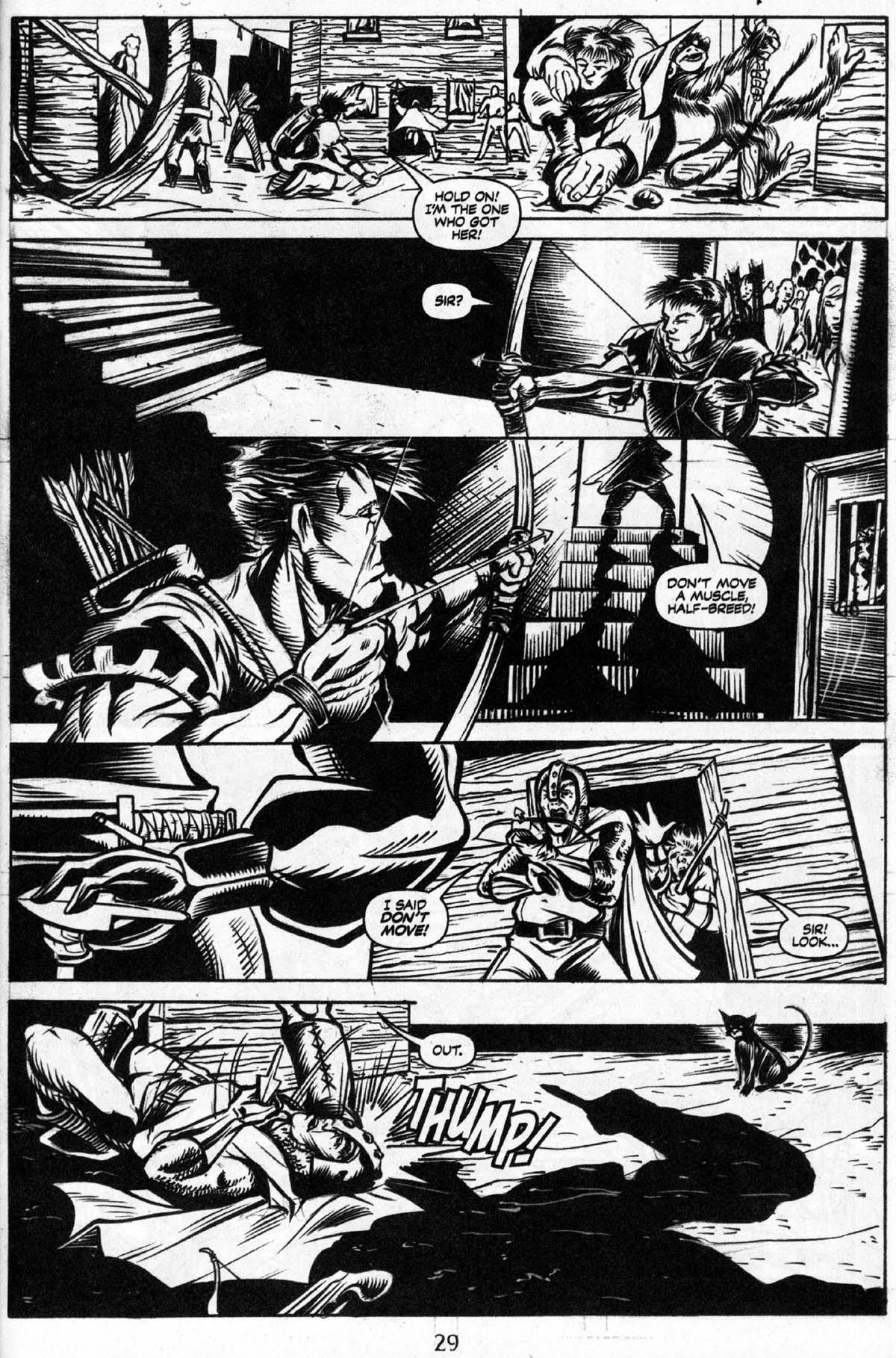 Read online Dungeons & Dragons: Black & White comic -  Issue #1 - 22