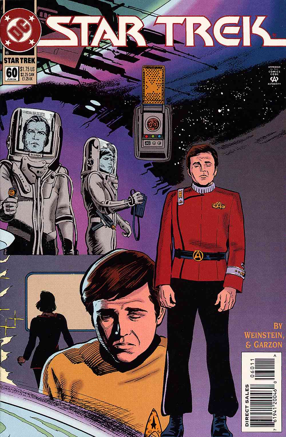Read online Star Trek (1989) comic -  Issue #60 - 1