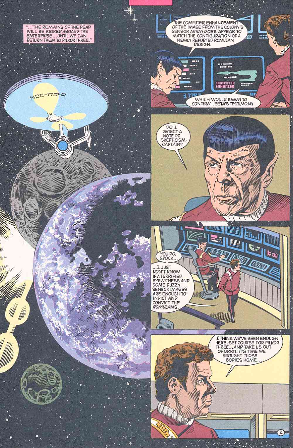 Read online Star Trek (1989) comic -  Issue #28 - 4