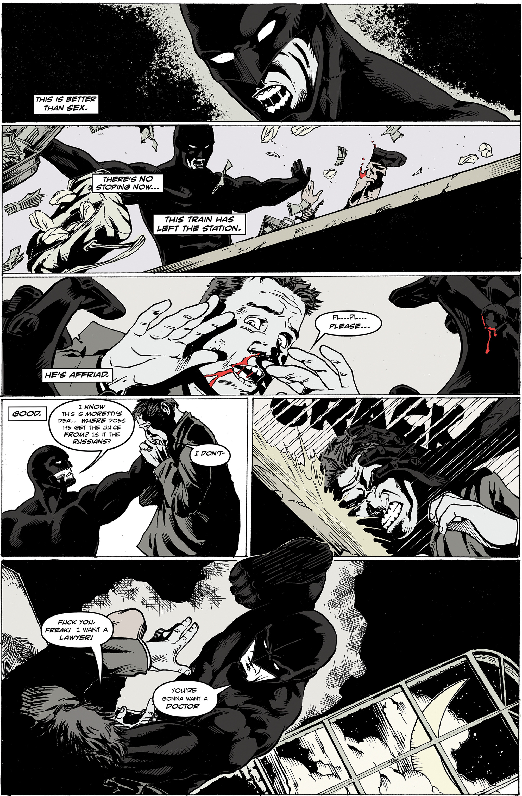 Read online Moros: A Hard Boiled Hero comic -  Issue #1 - 17