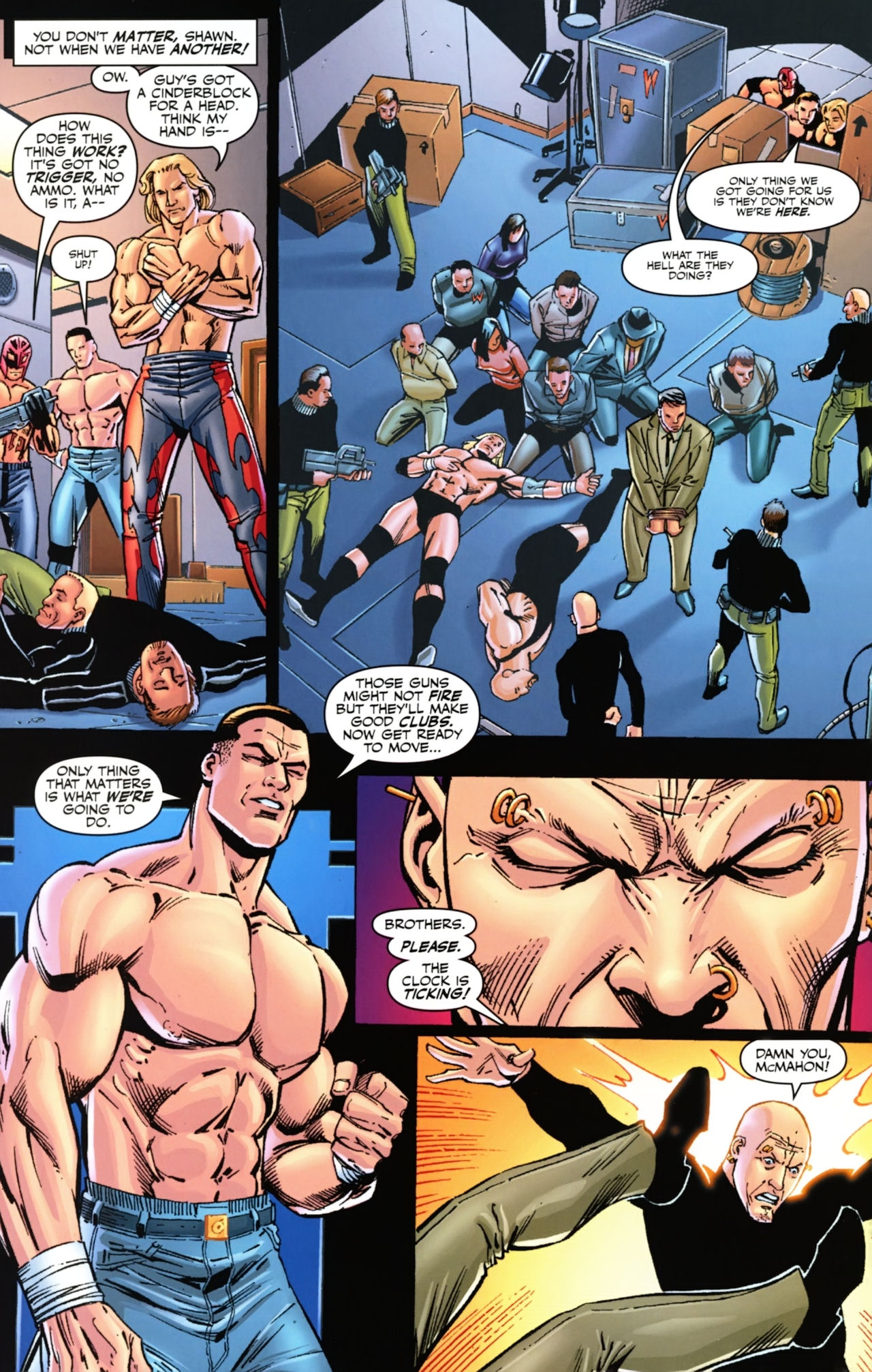 Read online WWE Heroes comic -  Issue #4 - 27