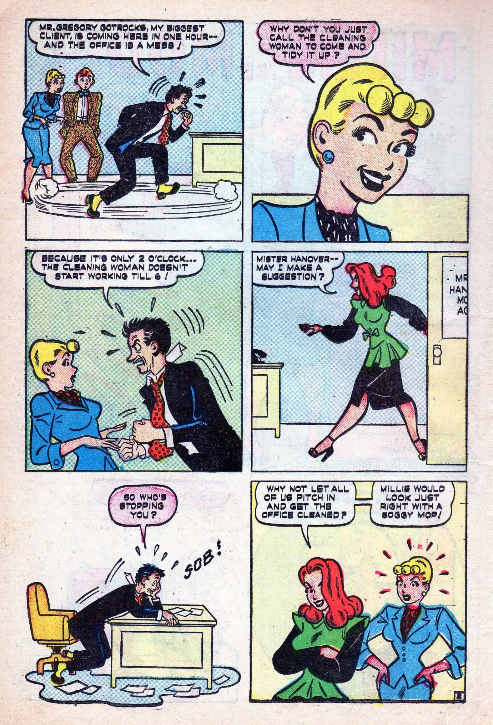 Read online Millie the Model comic -  Issue #21 - 34