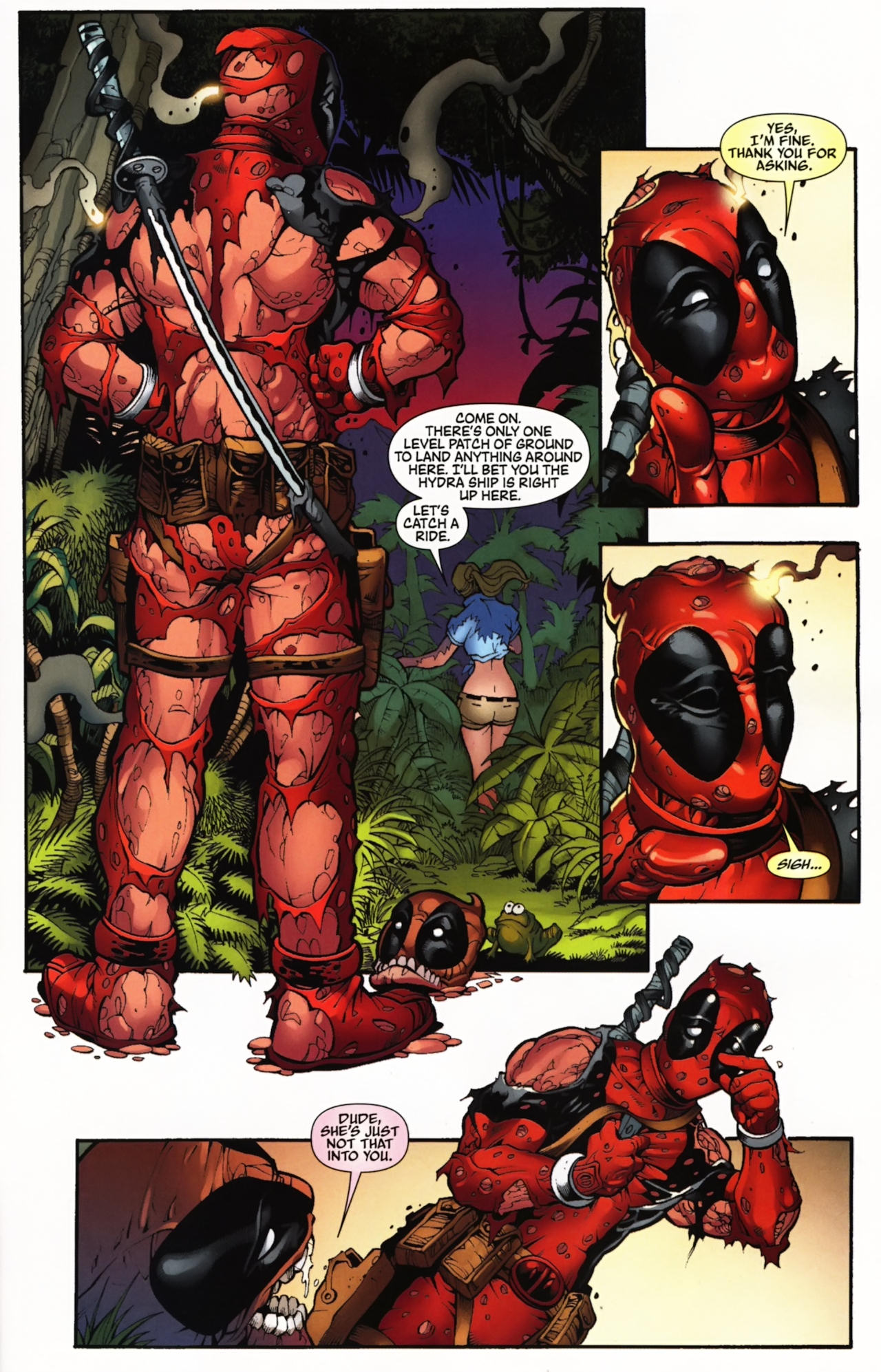 Read online Deadpool: Merc With a Mouth comic -  Issue #4 - 18