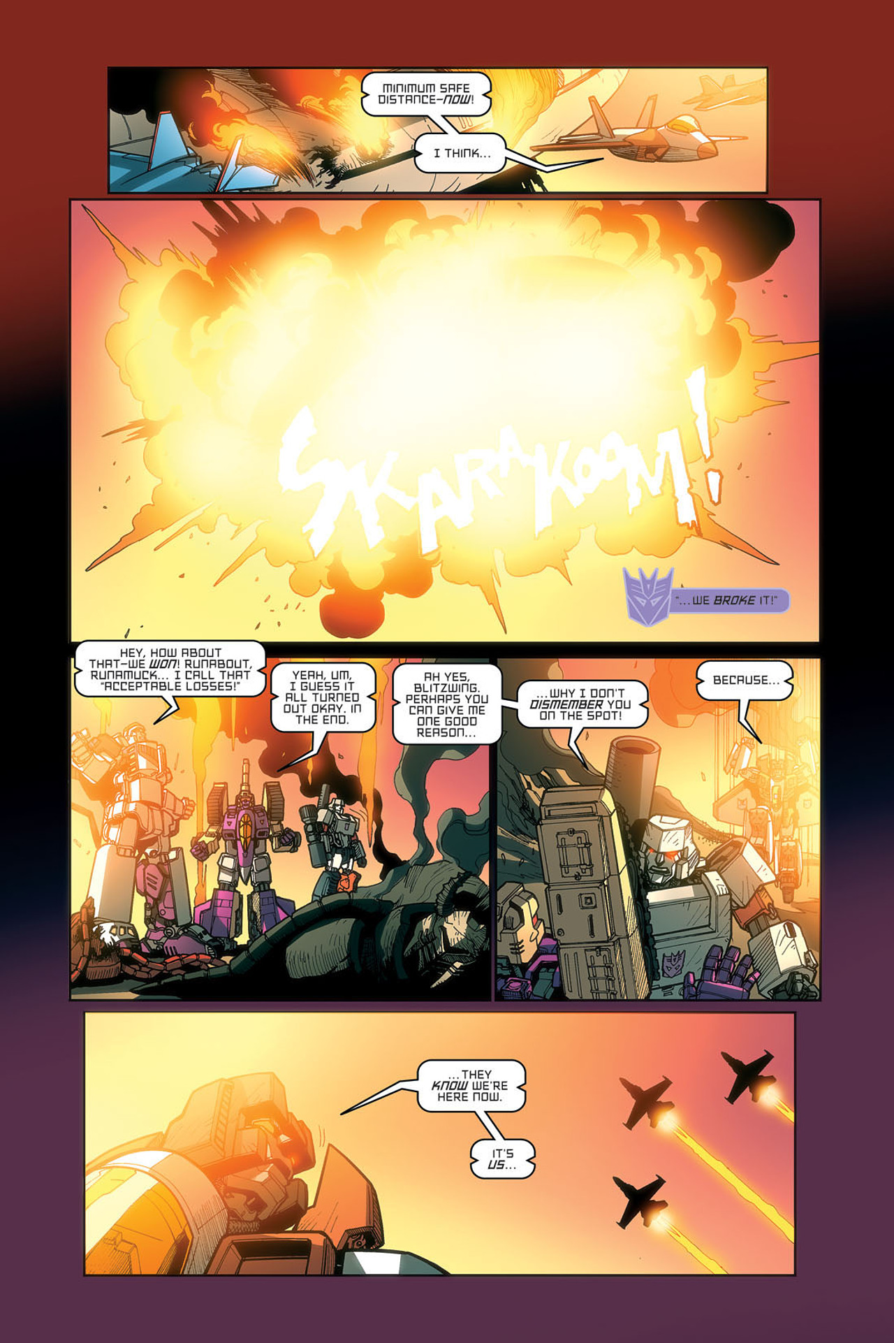 Read online The Transformers: Devastation comic -  Issue #6 - 23