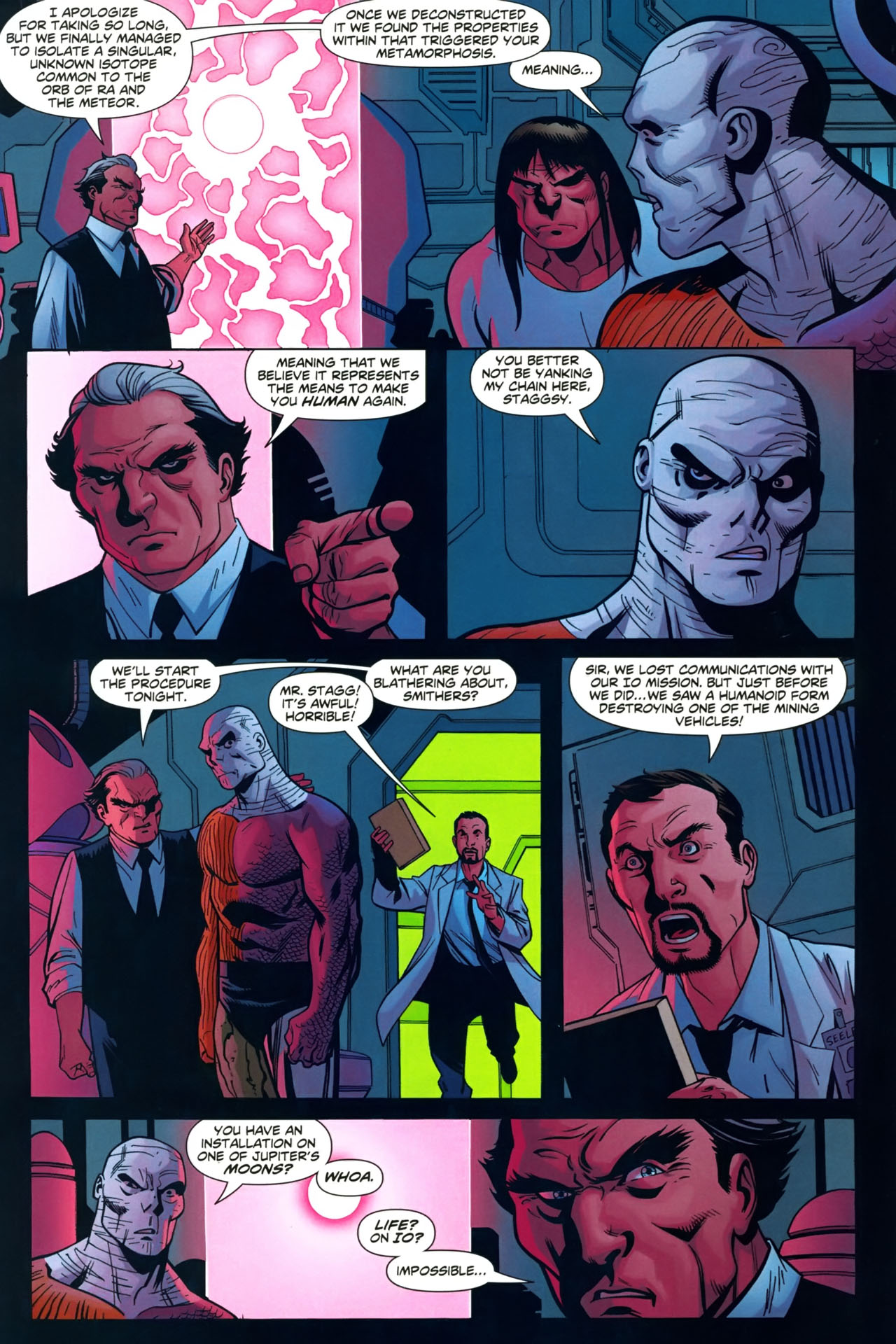 Read online Metamorpho: Year One comic -  Issue #5 - 9