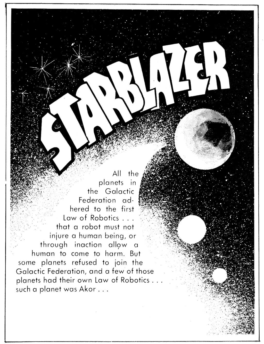 Read online Starblazer comic -  Issue #6 - 2