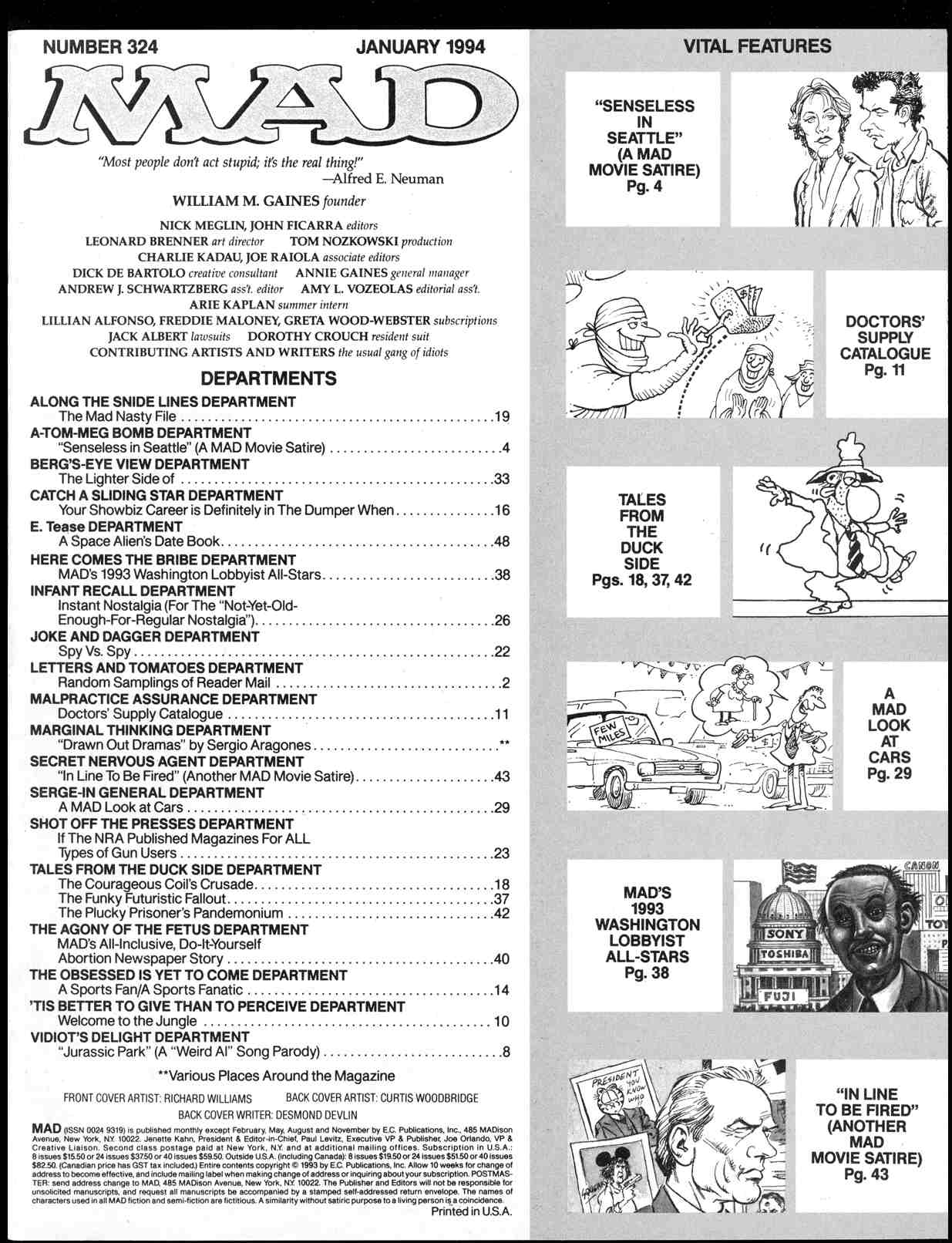 Read online MAD comic -  Issue #324 - 3