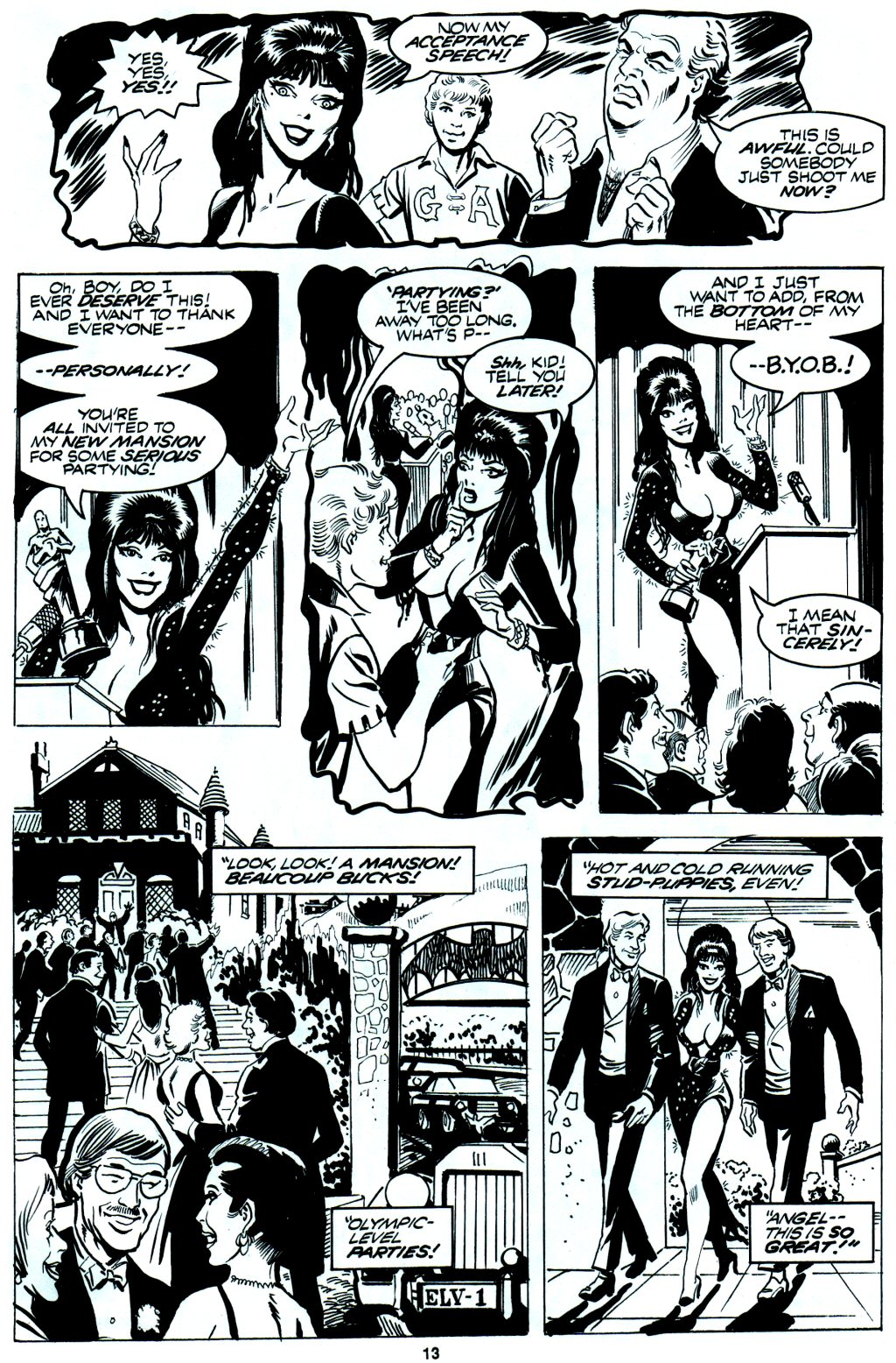 Read online Elvira, Mistress of the Dark comic -  Issue #5 - 15