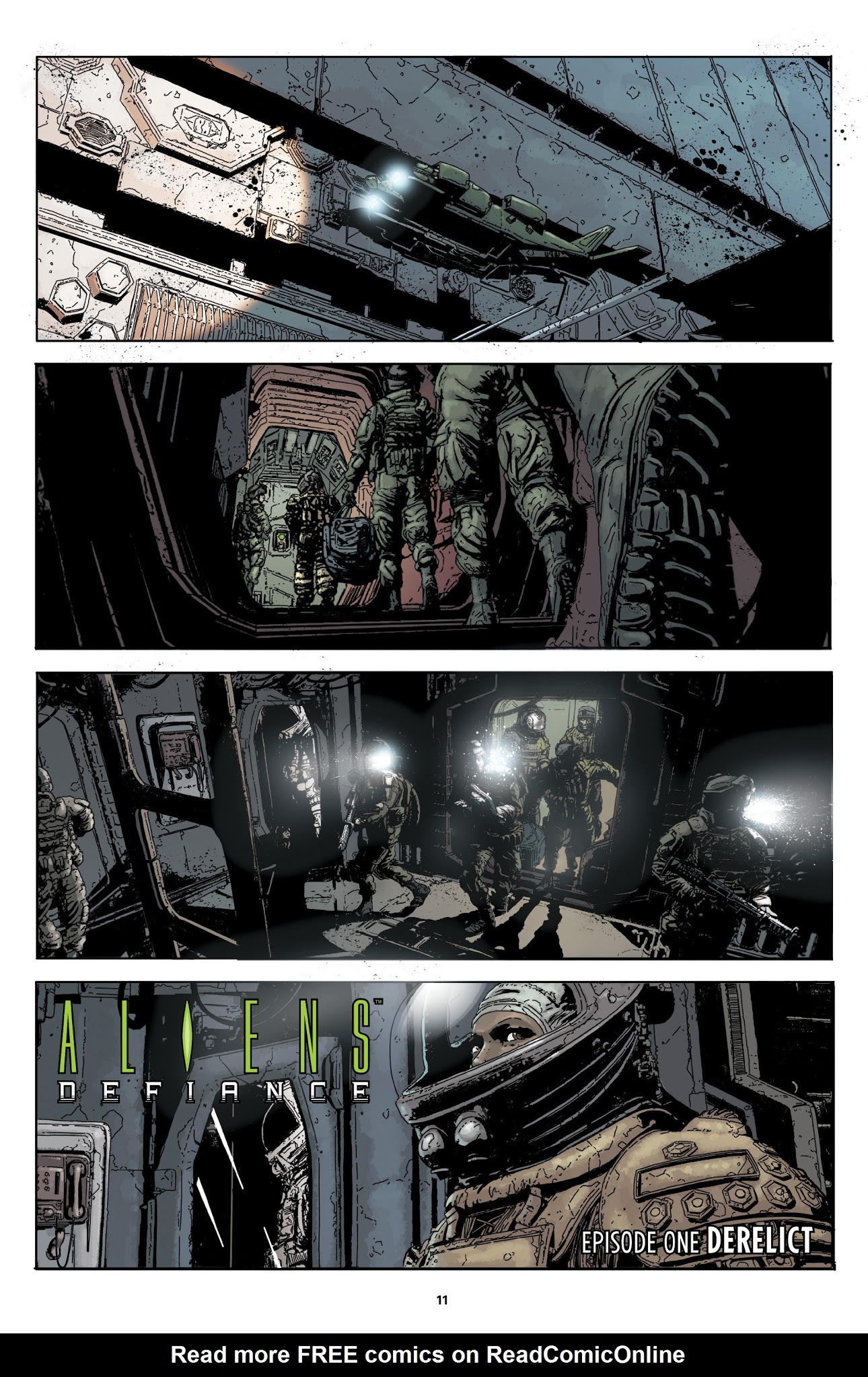 Read online Aliens: Defiance comic -  Issue # _TPB 1 - 11