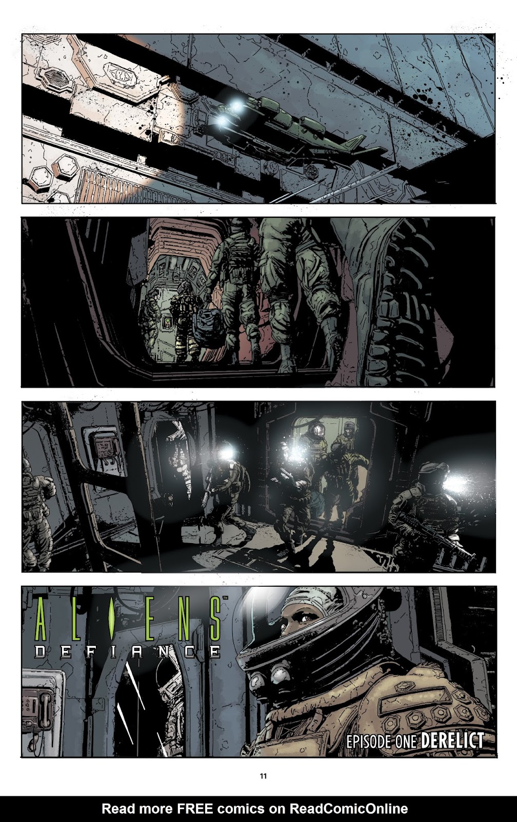 Aliens: Defiance issue TPB 1 - Page 11