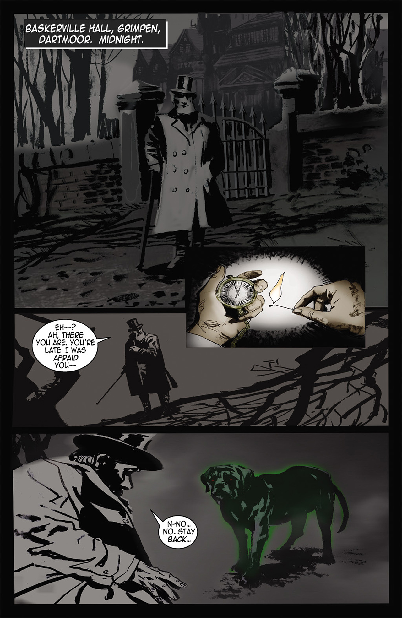 Read online The Hound of the Baskervilles comic -  Issue # TPB - 6